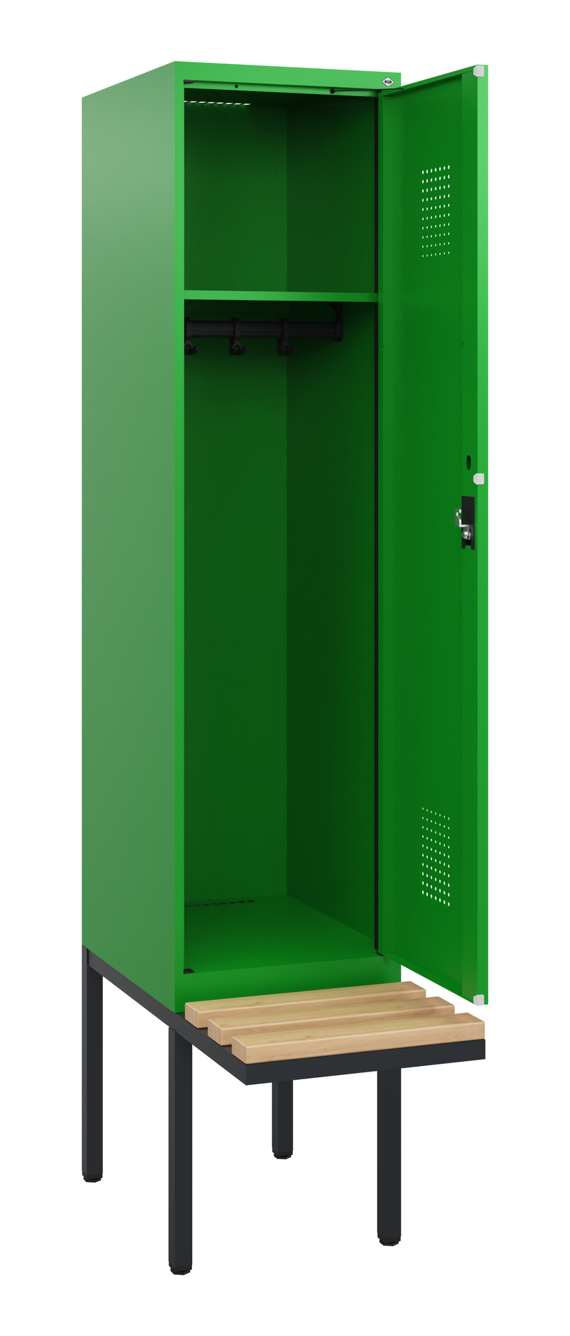 C+P Spind Evolo PLUS, Bank, 1 Abteil, 1950x400x815