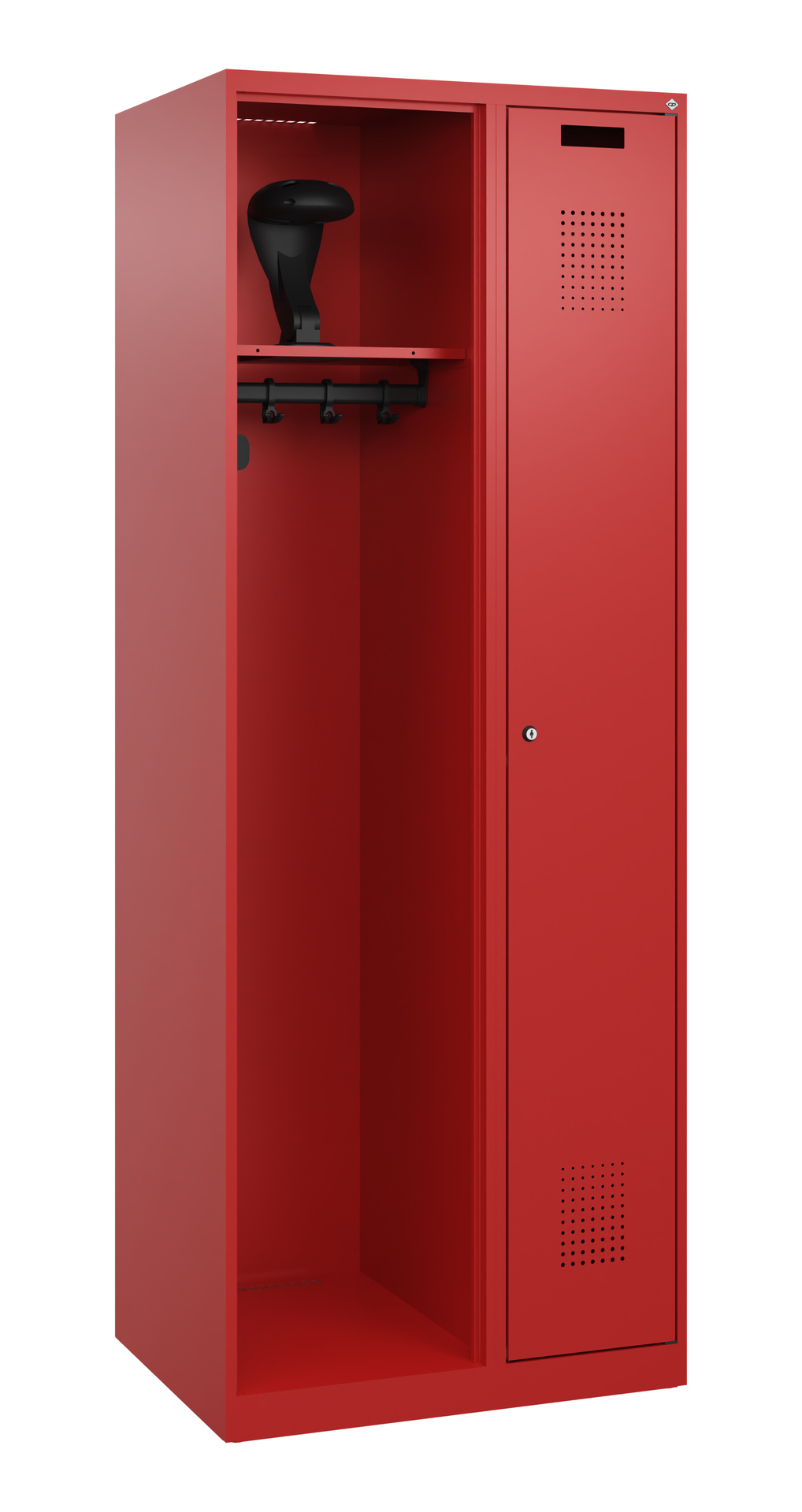 C+P Feuerwehrspind Kombi, 1 Abteil, 1850x700x500mm