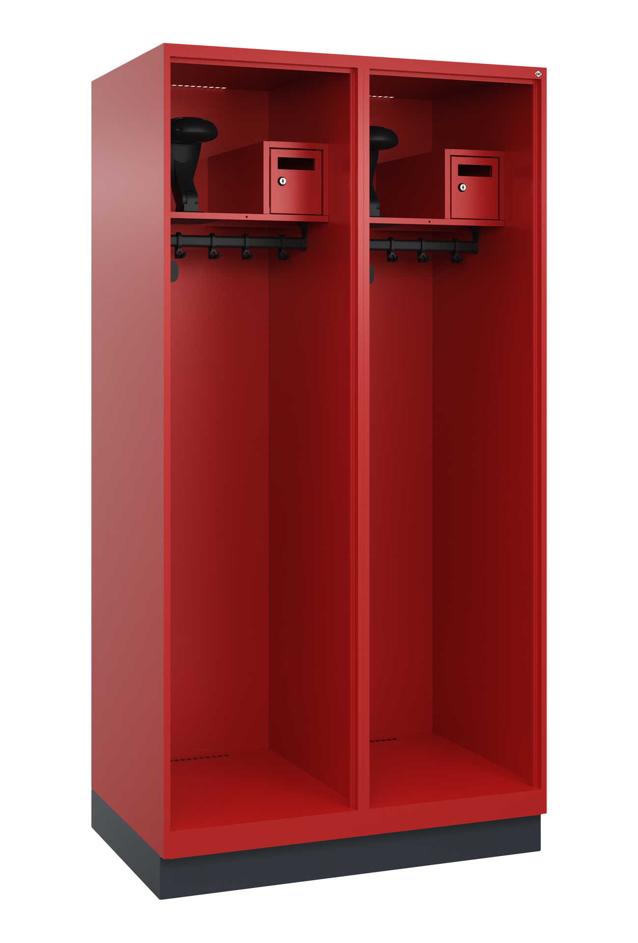 C+P Feuerwehrspind Flexo, 2 Abteile, 1850x1000x600