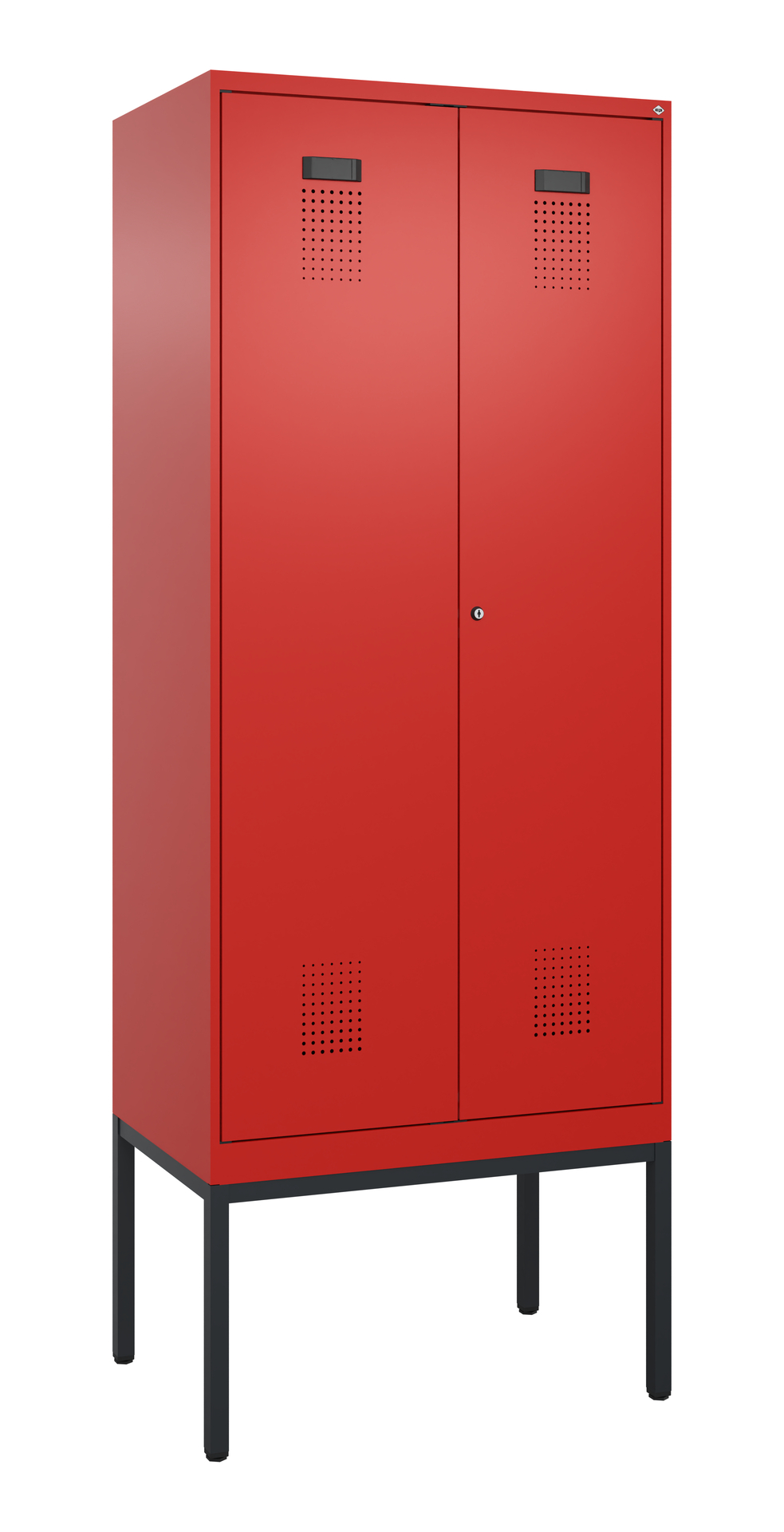 C+P PSA Doppel-Spind Evolo PLUS, Gestell, 2 Abteil