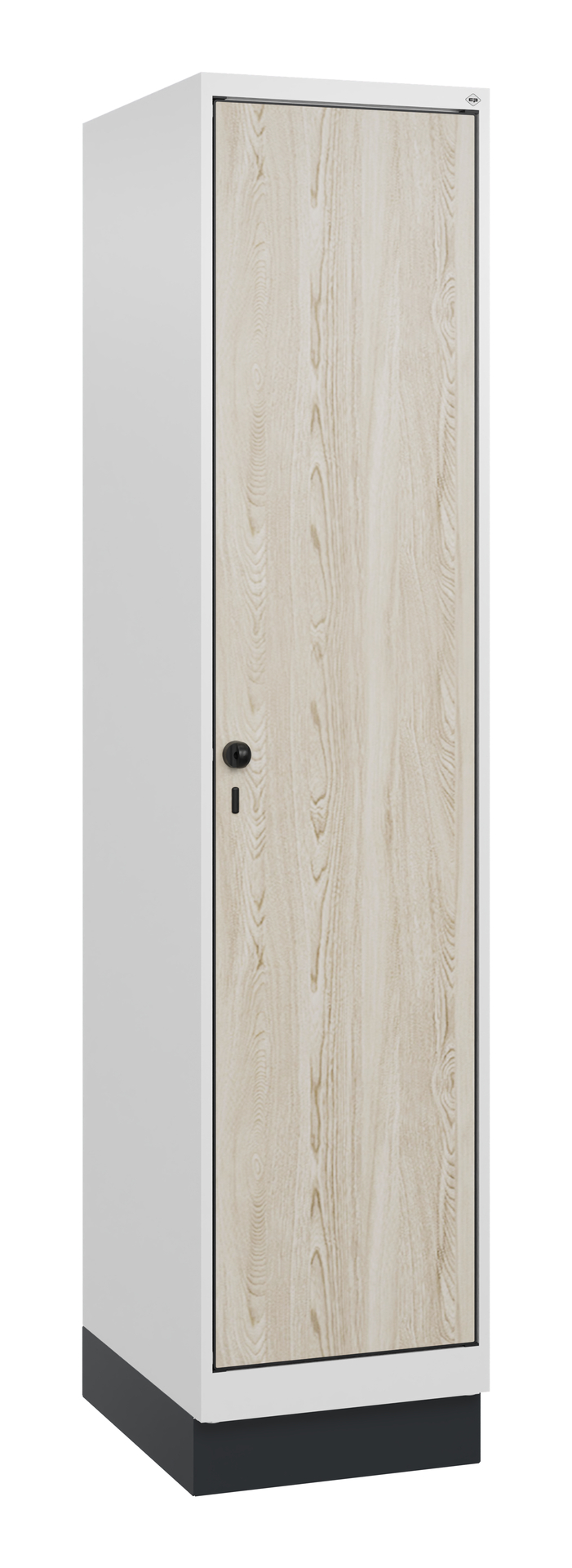 C+P Spind Evolo PLUS, Sockel, 1 Abteil, 1630x400x500mm