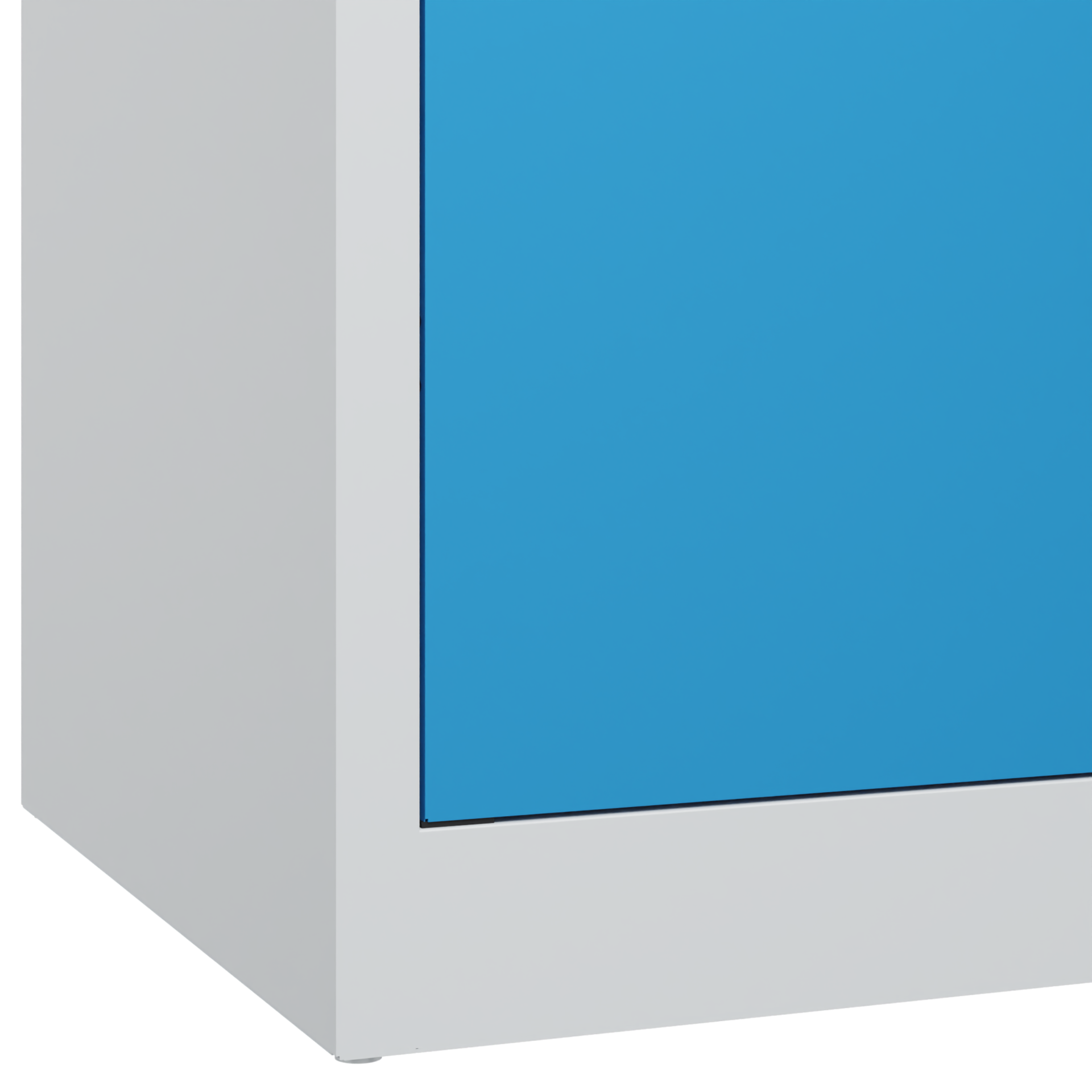 C+P Schwerlastschrank, Acurado, 1950x1500x600mm, 7035/5012