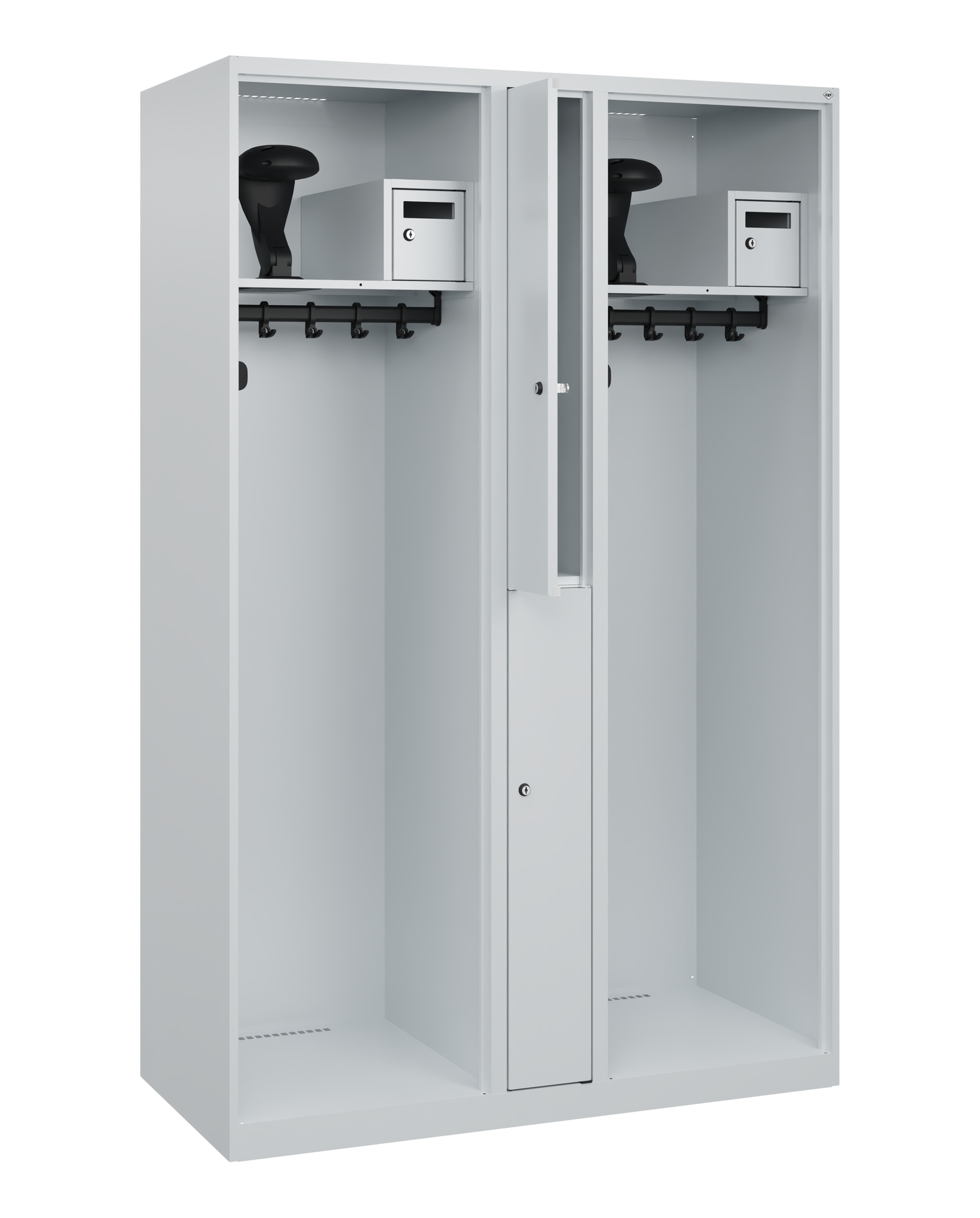 C+P Feuerwehrspind Maxi, 2 Fächer, 1850x1200x500mm