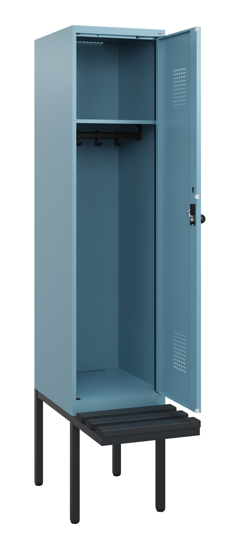 C+P Spind Evolo PLUS, Bank, 1 Abteil, 1950x400x815