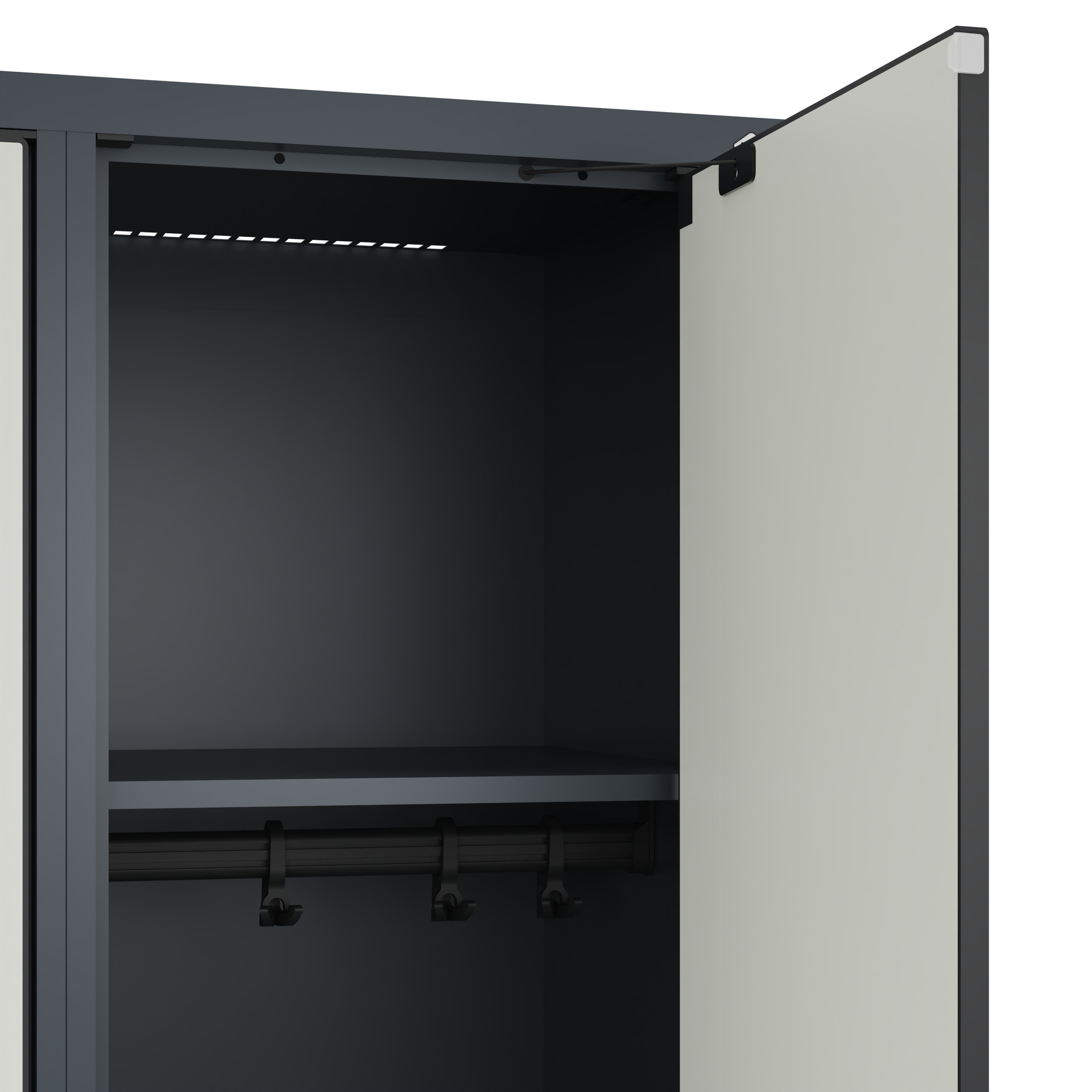 C+P Spind Evolo PLUS, F��e, 1 Abteil, 1630x400x500mm