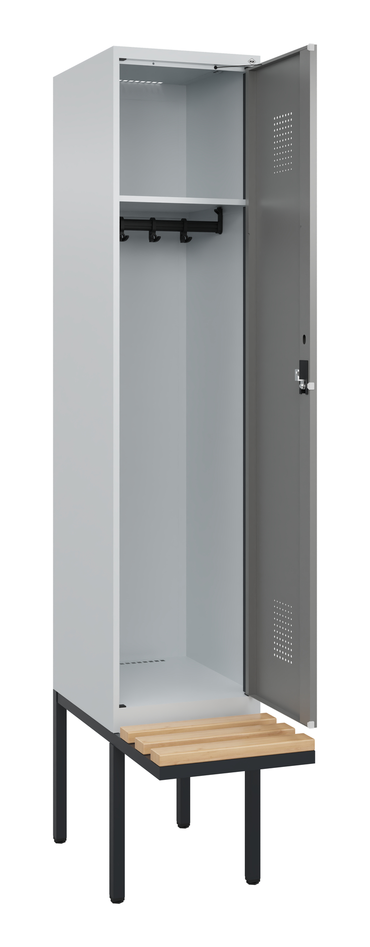 C+P Spind Evolo PLUS, Bank, 1 Abteile, 2120x400x81