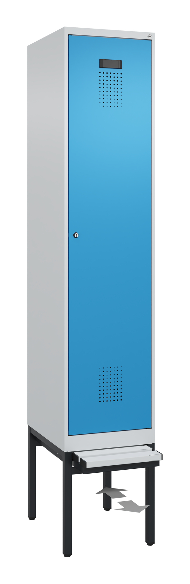 C+P Spind Evolo PLUS, Bank, 1 Abteil, 2120x400x815mm