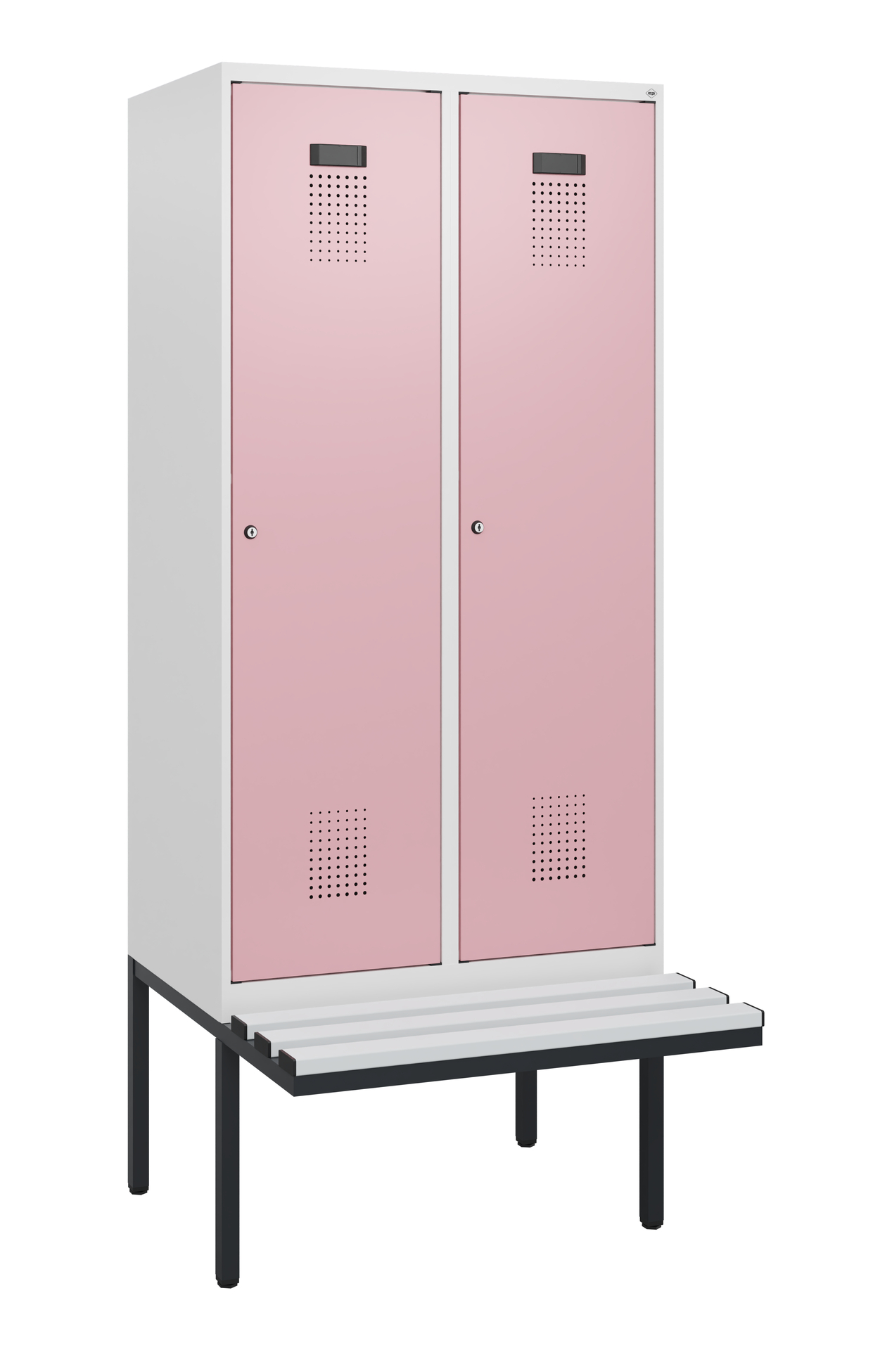 C+P Spind Evolo PLUS, Bank, 2 Abteile, 1950x800x81