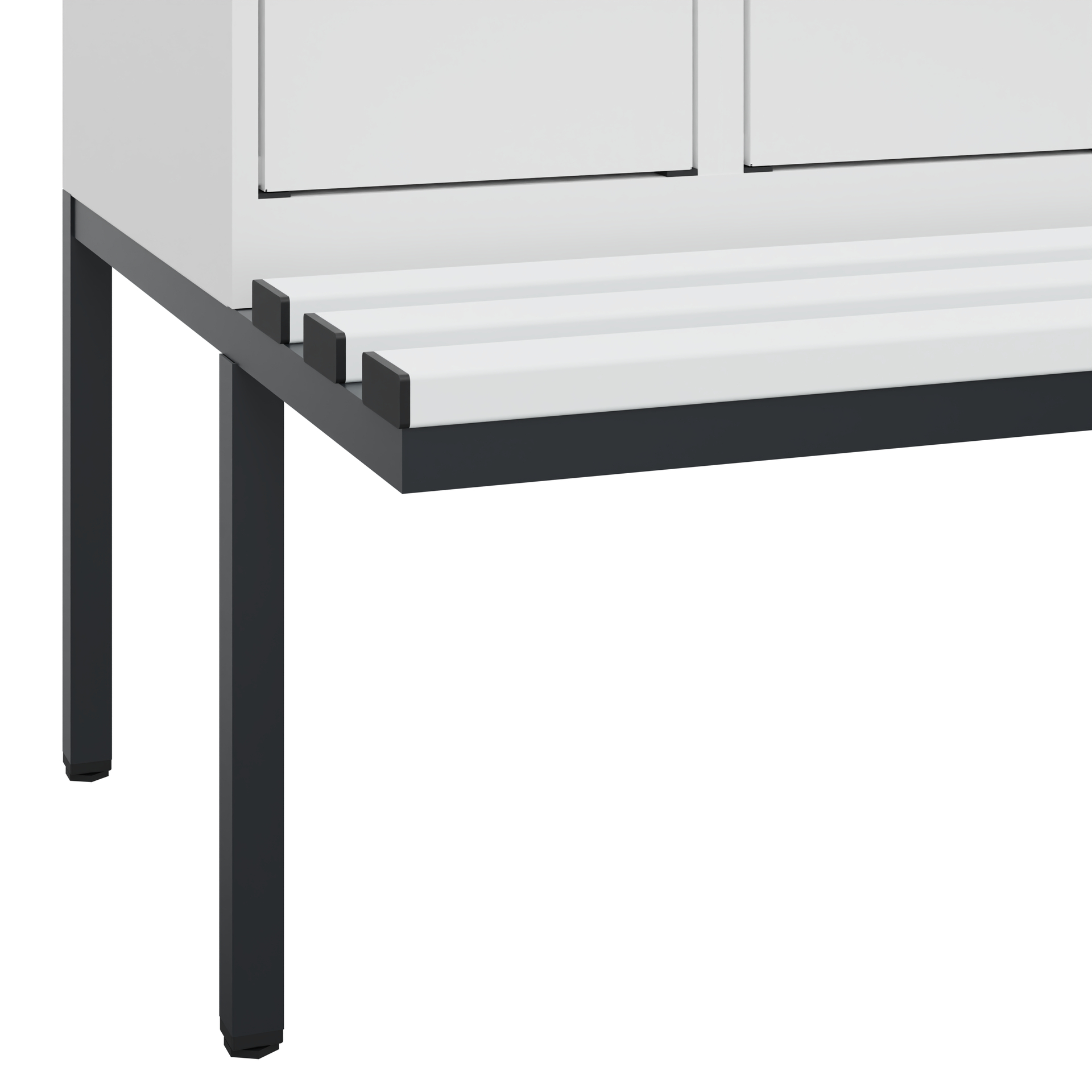 C+P Spind Evolo PLUS, Bank, 3 Abteile, 1950x900x81