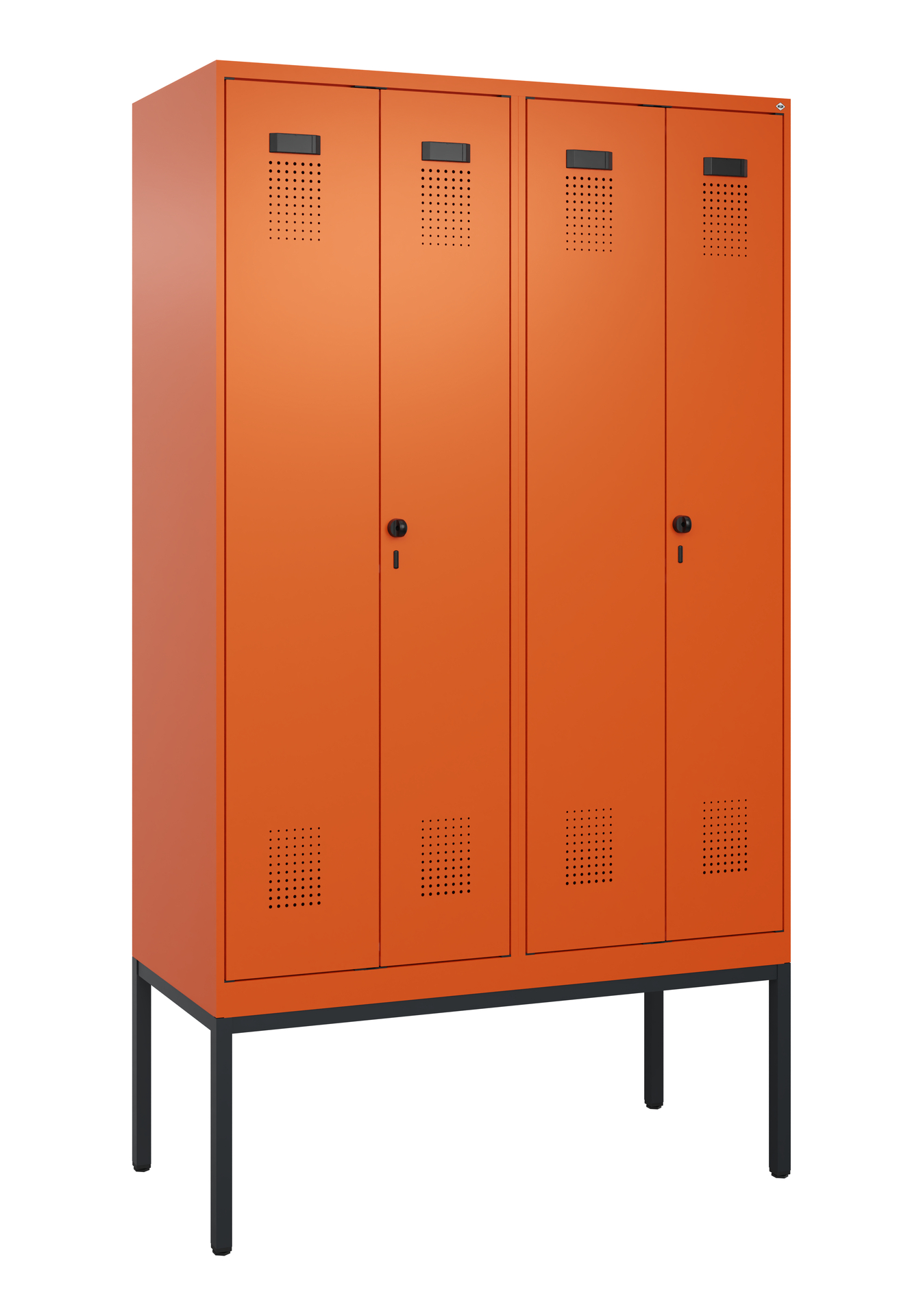 C+P PSA Doppel-Spind Evolo PLUS, Gestell, 4 Abteil