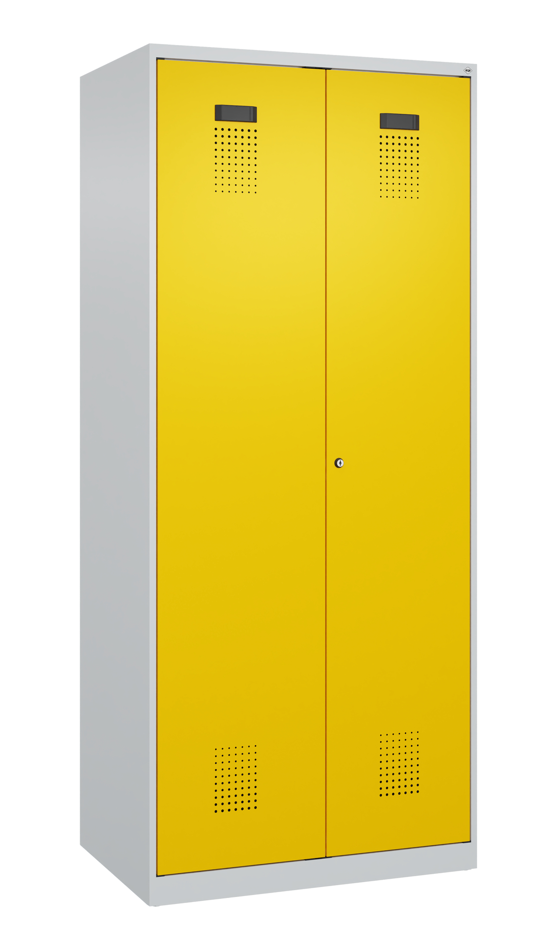 C+P Wäsche-/Garderobenspind Evolo PLUS, 2 Abteile,