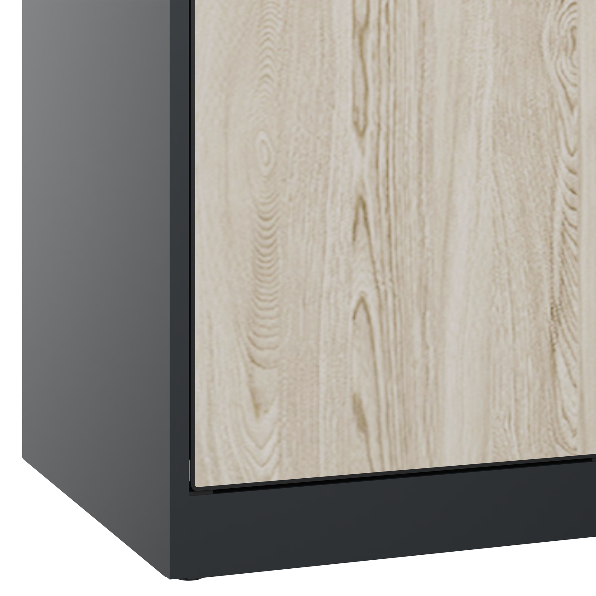 C+P Schlie�fachschrank Evolo PLUS, 3 F�cher, 1850x400x500mm
