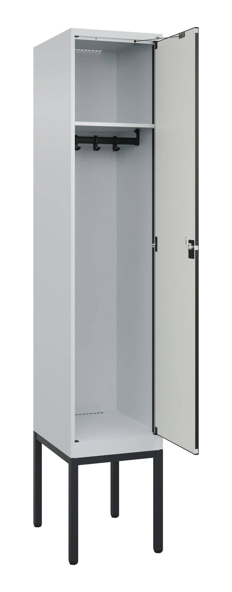 C+P Spind Evolo PLUS, Gestell, 1 Abteil, 2120x400x500mm