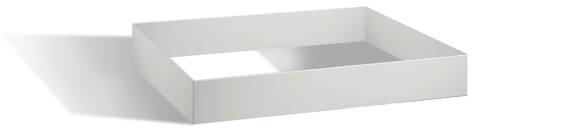 C+P Sockel aus Stahl, für Flachablageschrank DIN A1 Planus