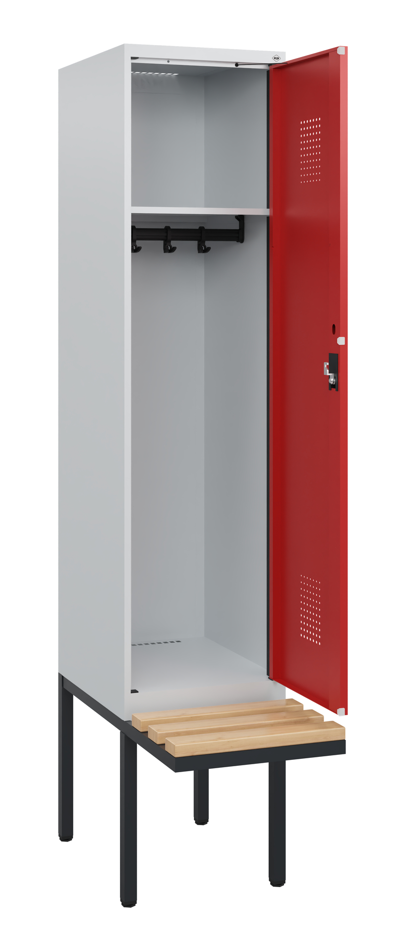 C+P Spind Evolo PLUS, Bank, 1 Abteil, 1950x400x815