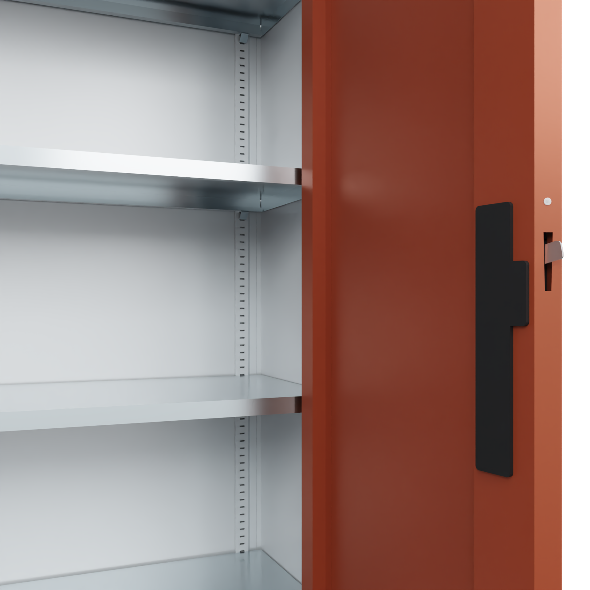 C+P Schwerlastschrank, Acurado, 1950x1500x400mm, 7035/8004