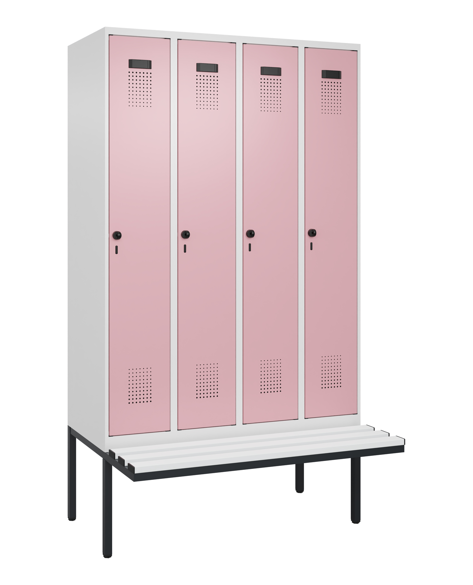 C+P Spind Evolo PLUS, Bank, 4 Abteile, 2120x1200x8