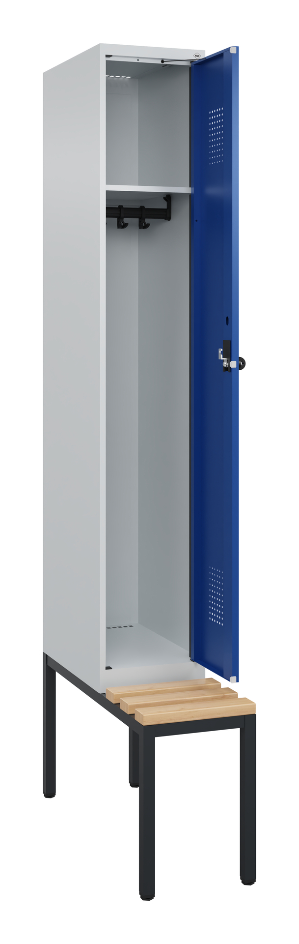 C+P Spind Evolo PLUS, Bank, 1 Abteil, 2120x300x815