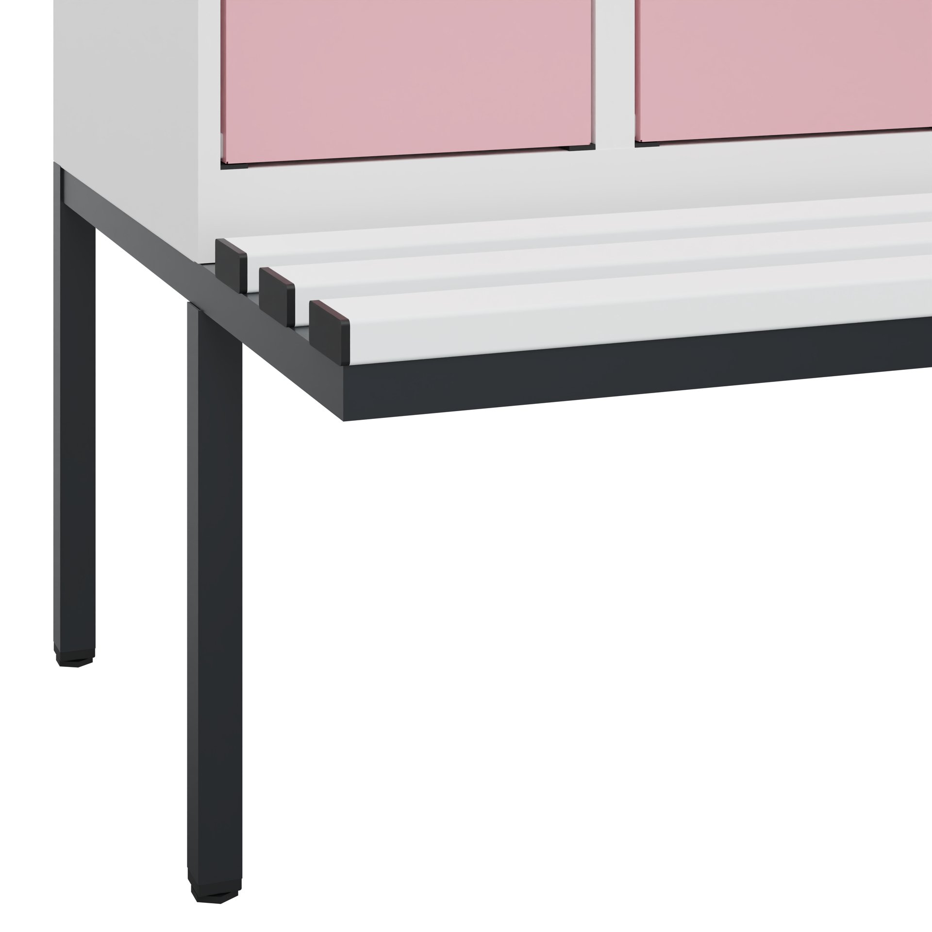 C+P Spind Evolo PLUS, Bank, 3 Abteile, 1950x900x81