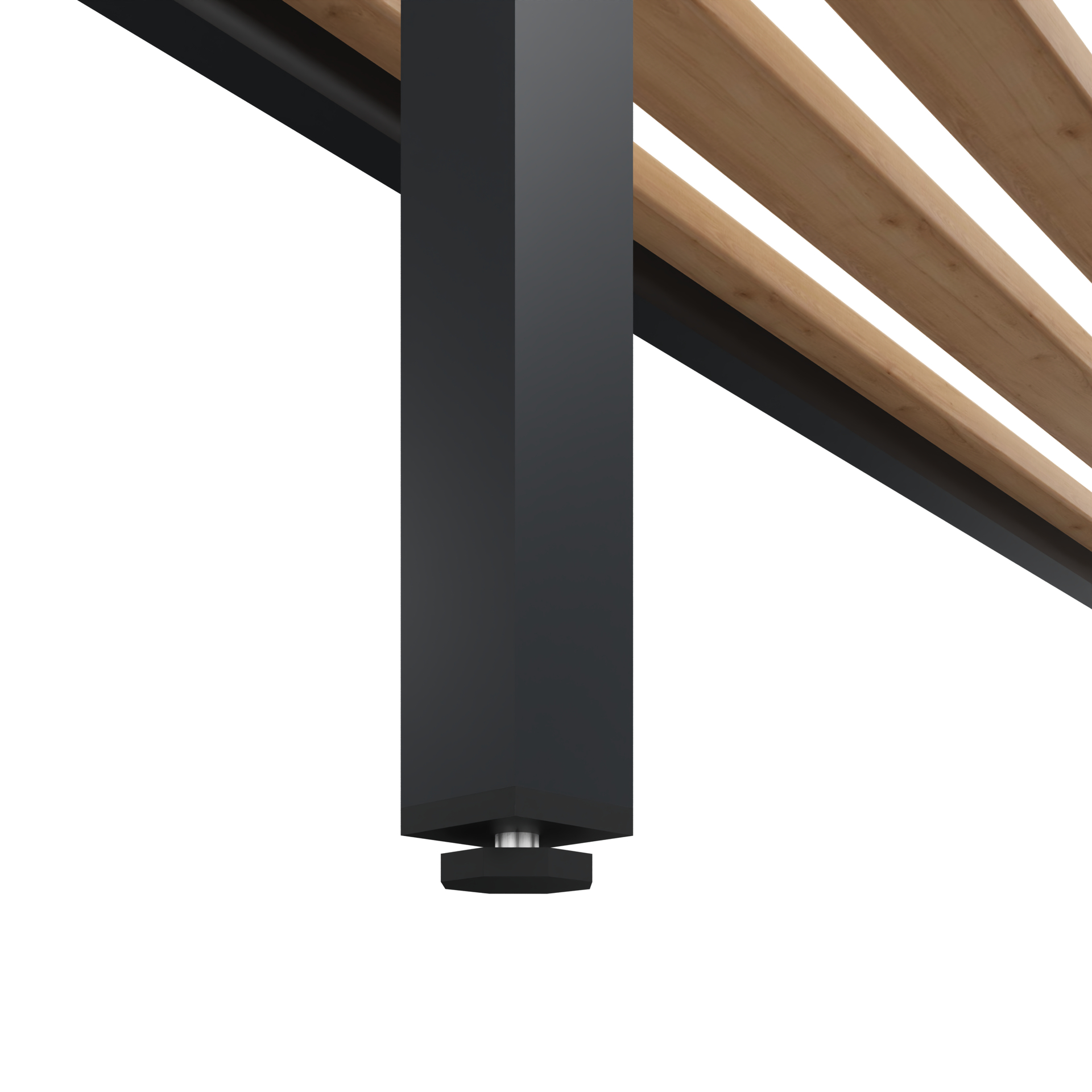 C+P Garderobenbank Solid, 1716x2000x770mm, 7021/Buche