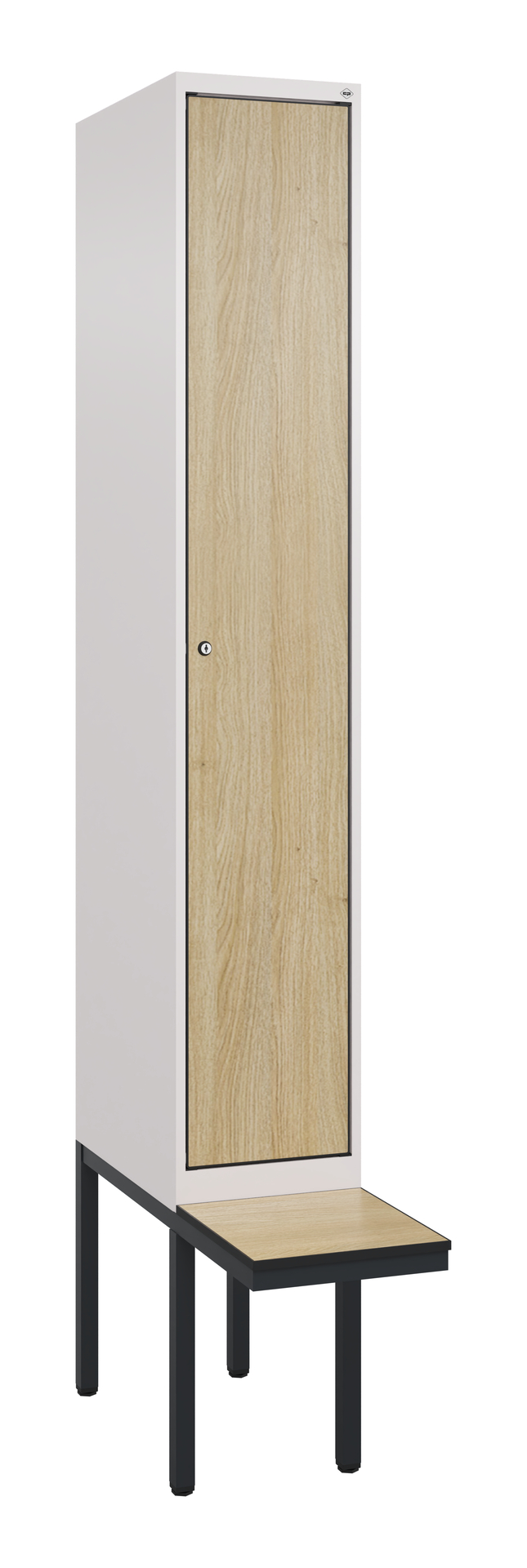 C+P Spind Evolo PLUS, Bank, 1 Abteil, 2120x300x815mm