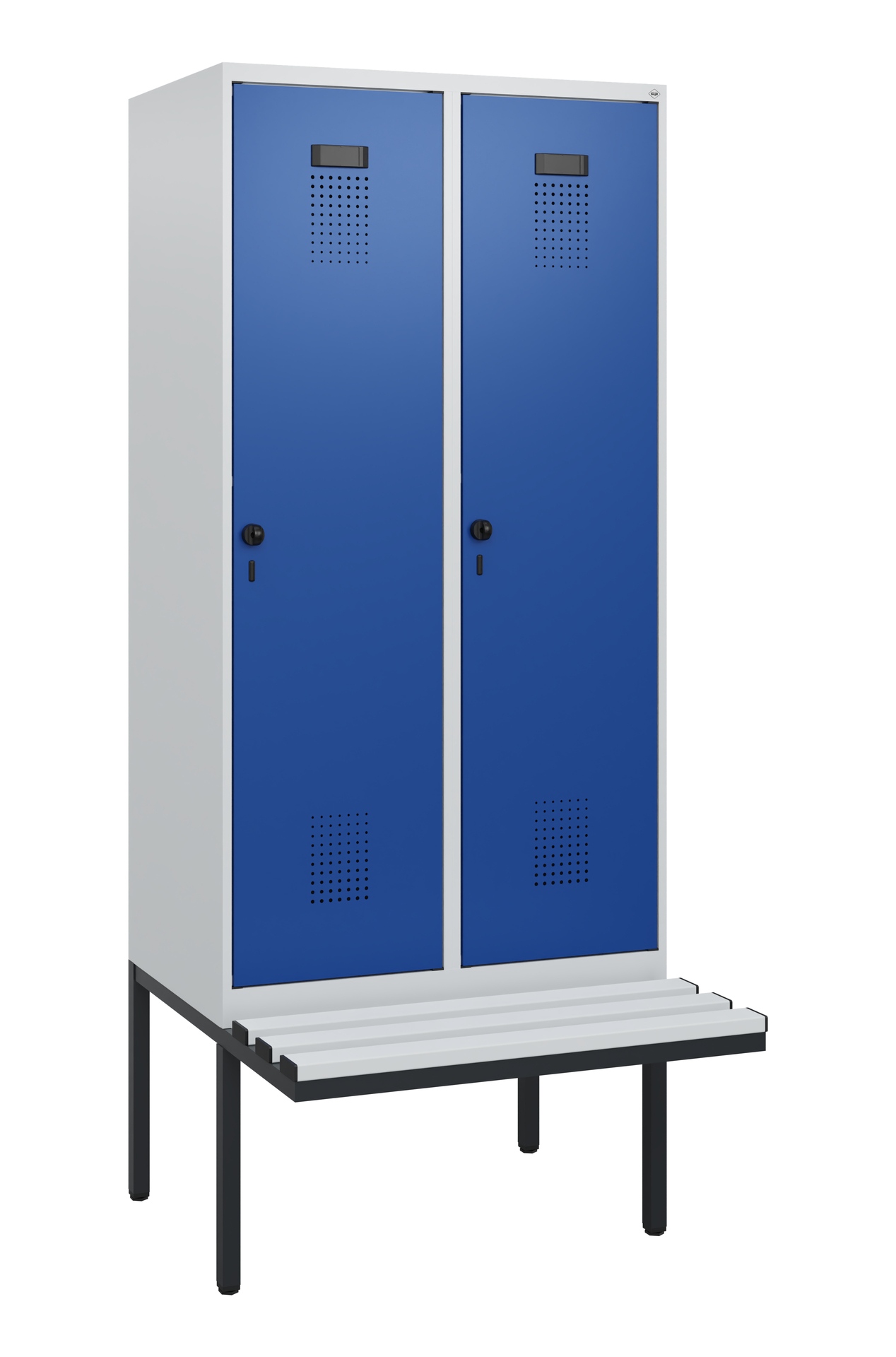 C+P Spind Evolo PLUS, Bank, 2 Abteile, 1950x800x81