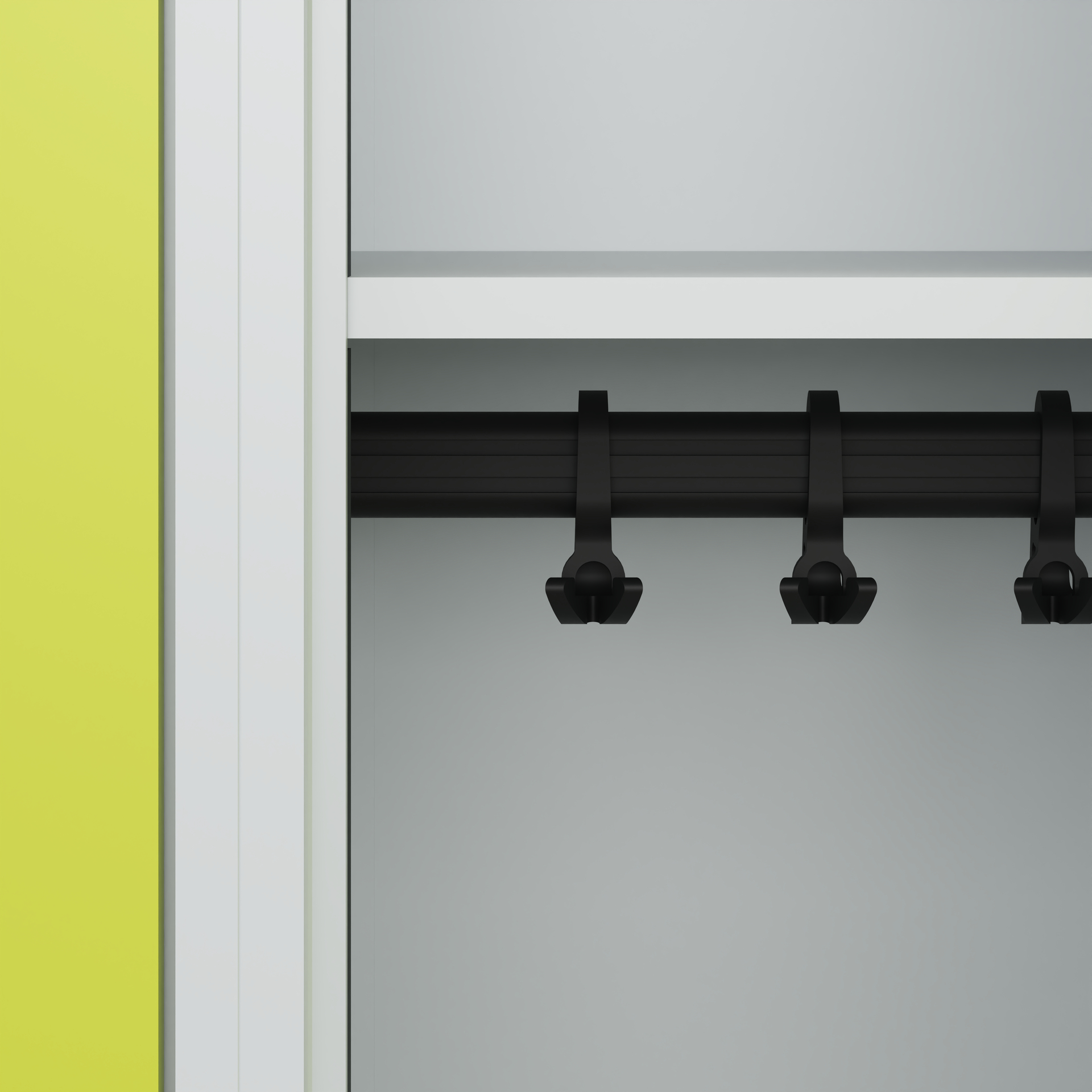 C+P Spind Evolo PLUS, Bank, 3 Abteile, 2120x1200x8