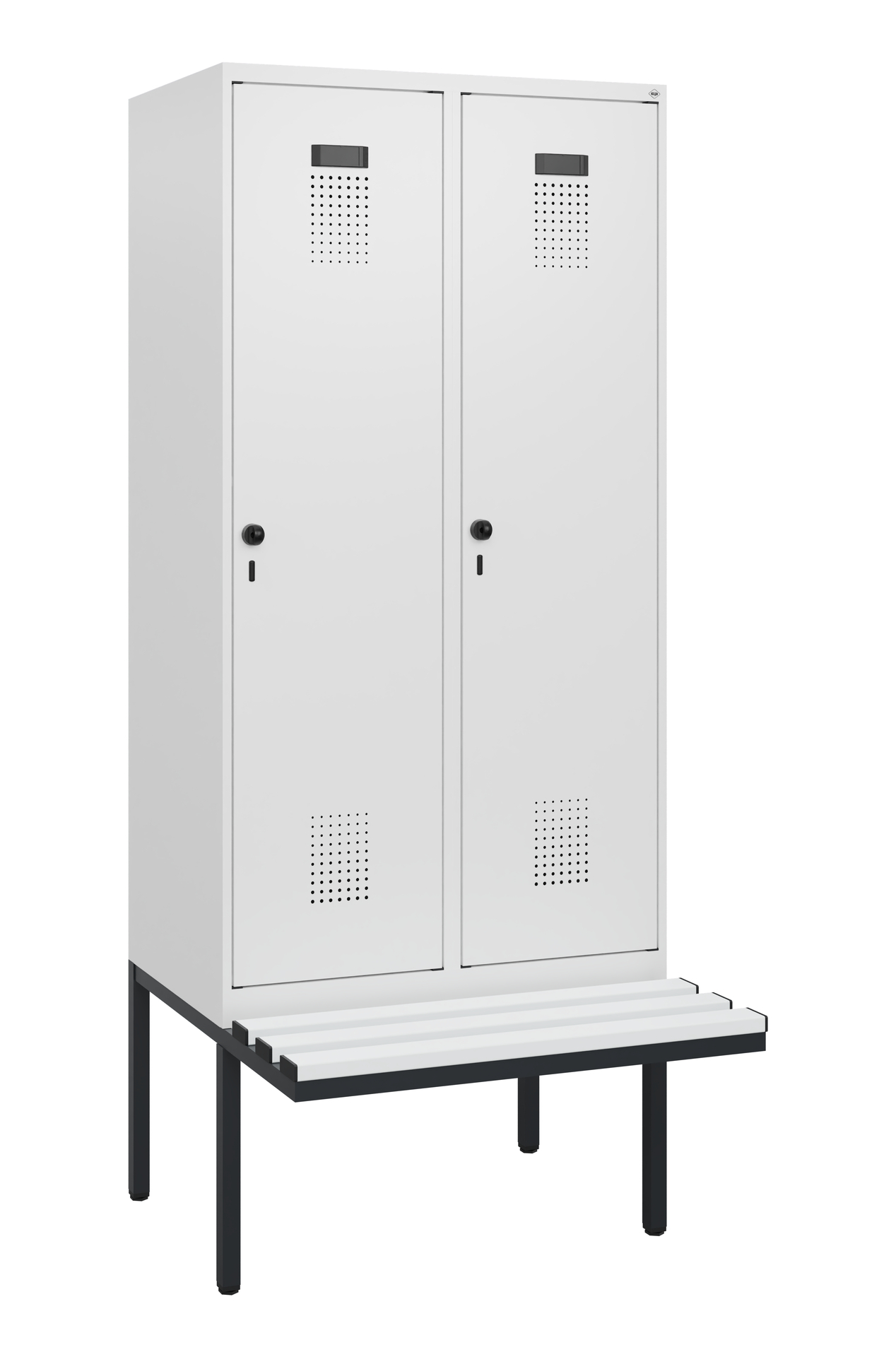 C+P Spind Evolo PLUS, Bank, 2 Abteile, 1950x800x81