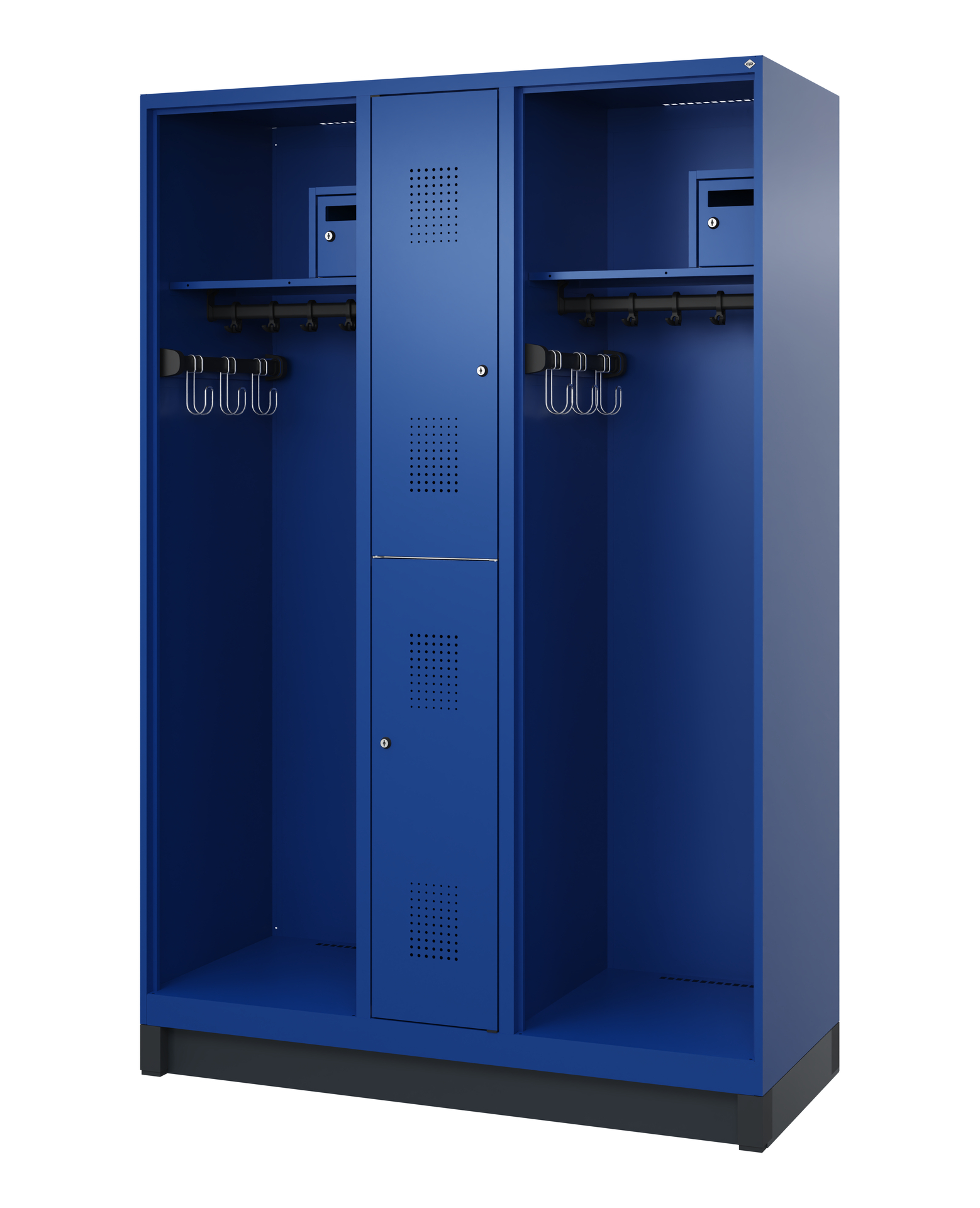 C+P Feuerwehrspind Maxi, 2 Fächer, 1850x1300x500mm