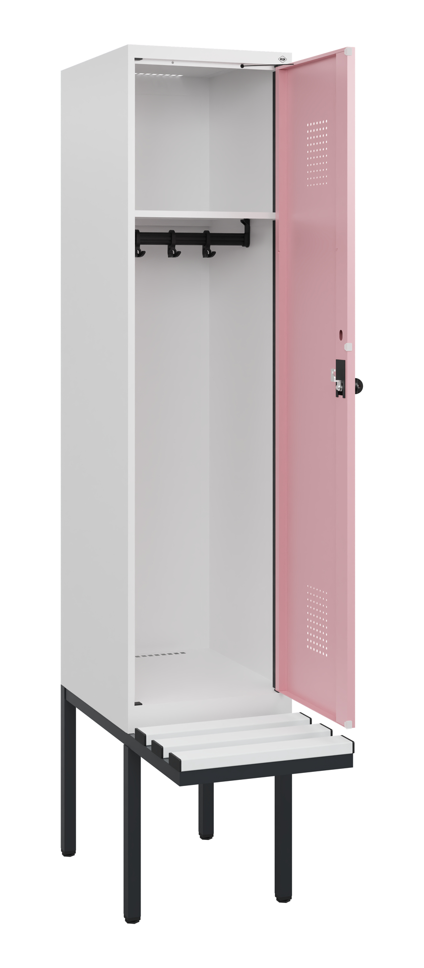 C+P Spind Evolo PLUS, Bank, 1 Abteil, 1950x400x815