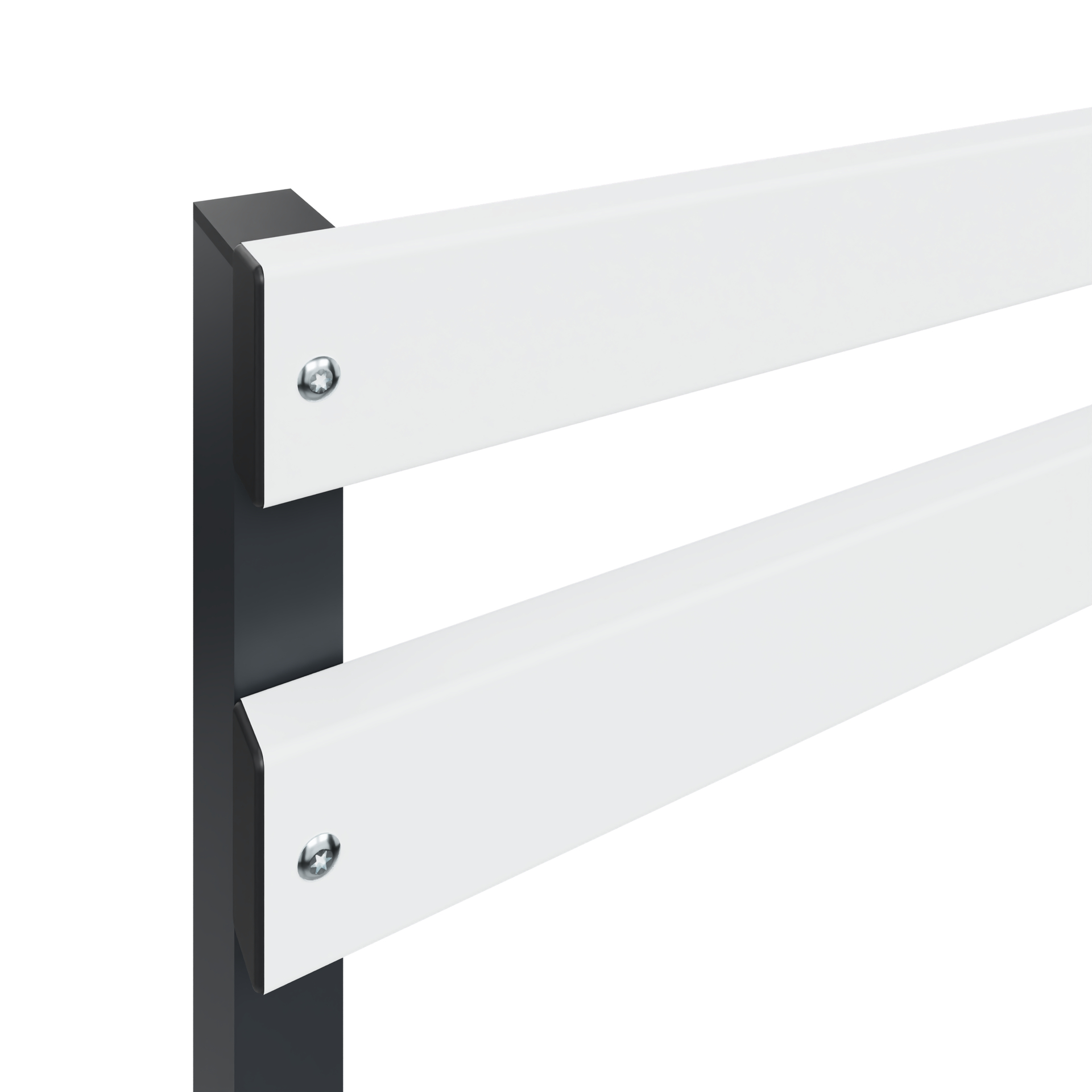 C+P Rückenlehne Solid, 774x1000x77mm, 7021/Weiß