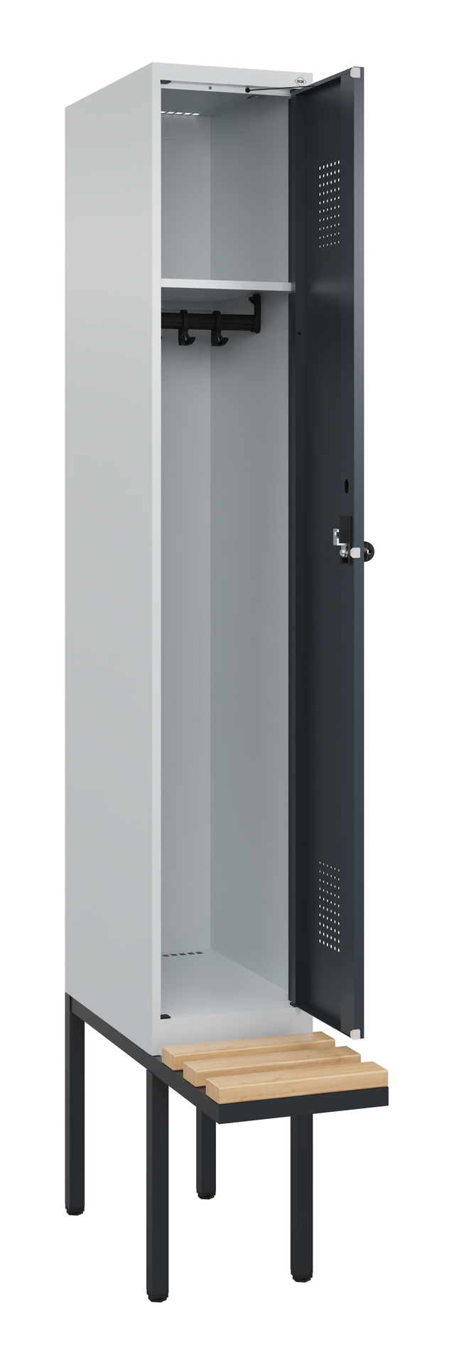 C+P Spind Evolo PLUS, Bank, 1 Abteile, 2120x300x81