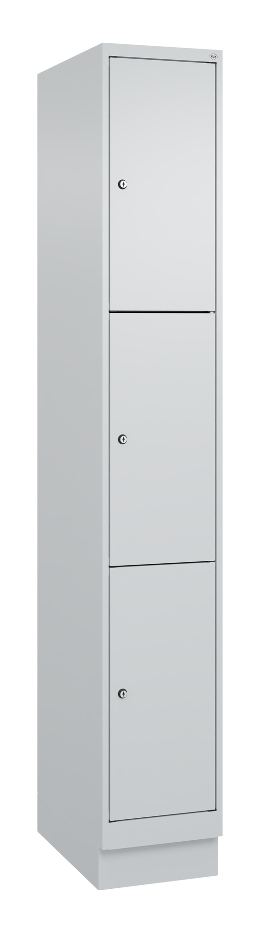 C+P Schließfachschrank Evolo PLUS, mit Sockel, 1 A