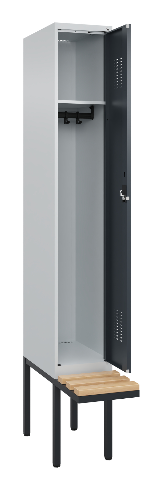 C+P Spind Evolo PLUS, Bank, 1 Abteile, 2120x300x81