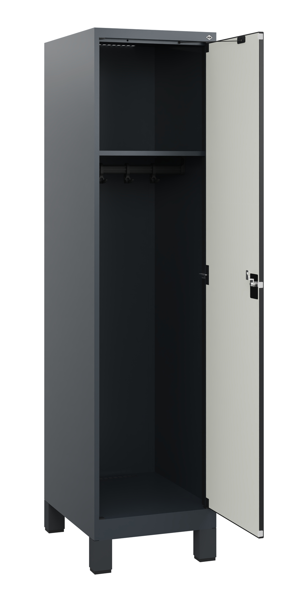 C+P Spind Evolo PLUS, F��e, 1 Abteil, 1630x400x500mm