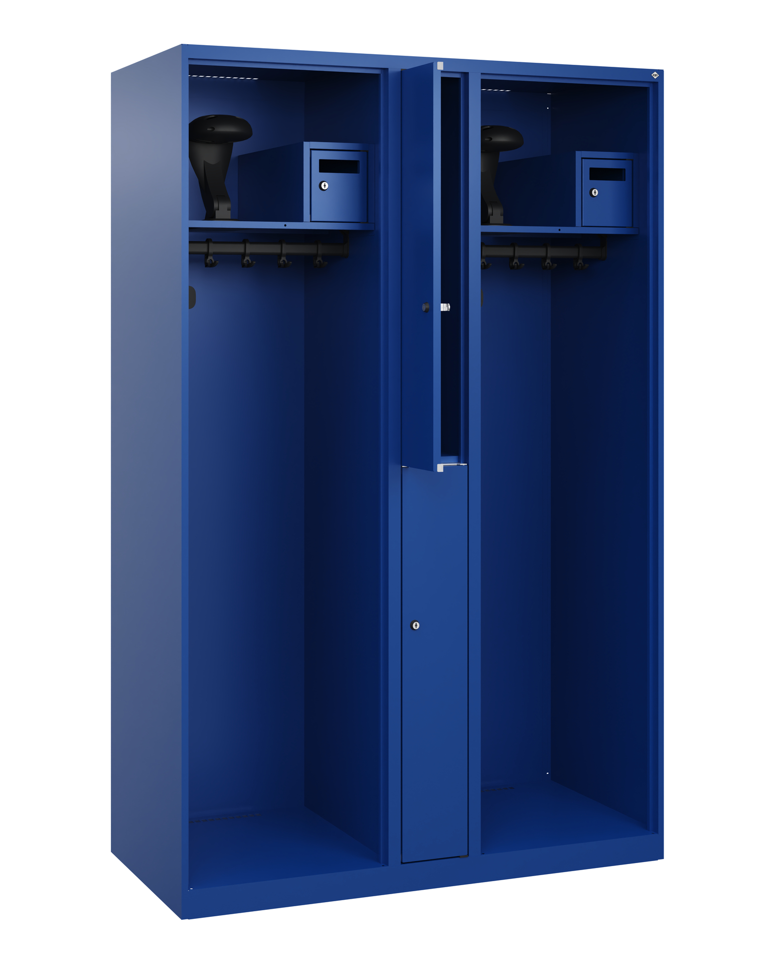 C+P Feuerwehrspind Maxi, 2 Fächer, 1850x1200x500mm