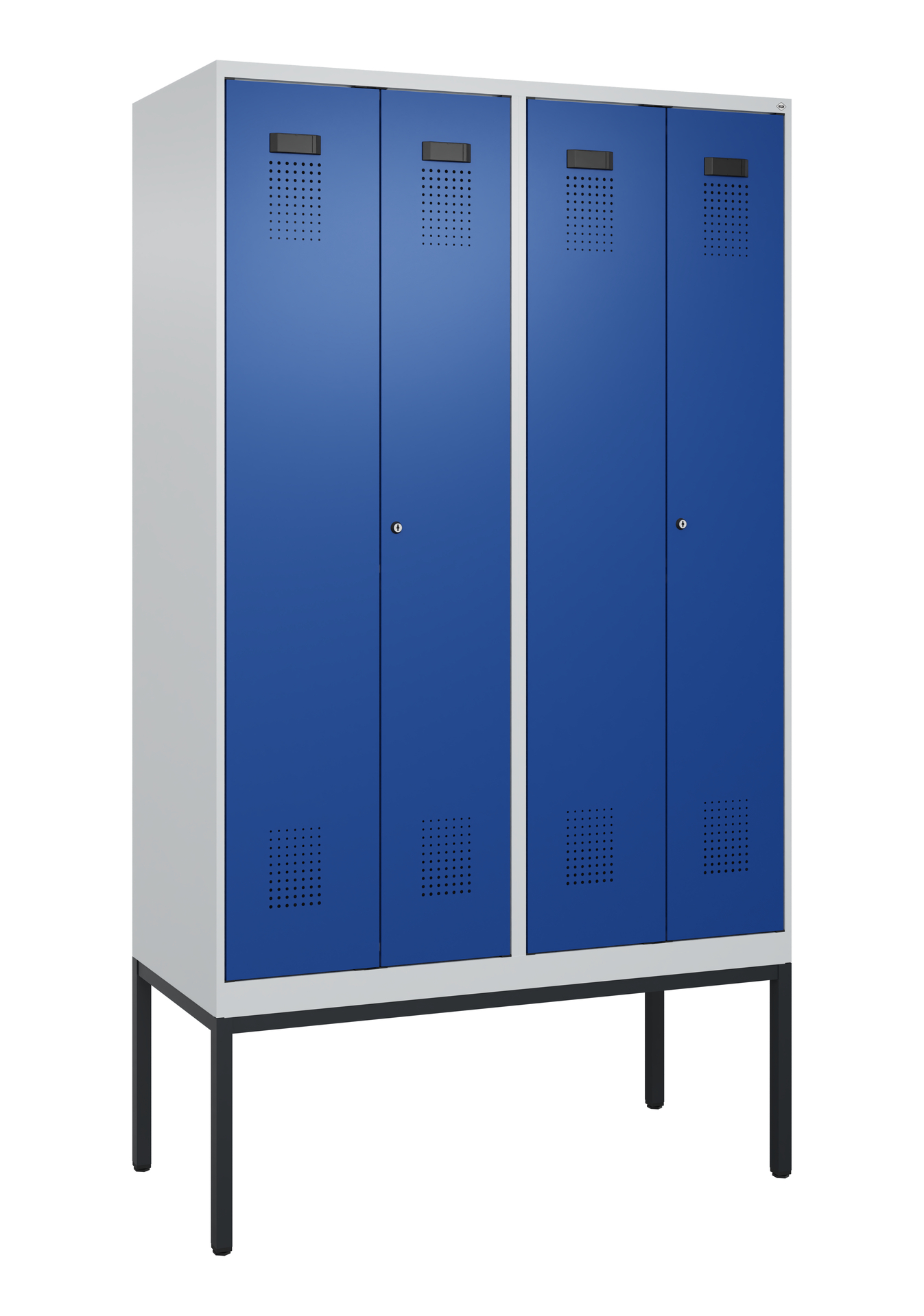 C+P PSA Doppel-Spind Evolo PLUS, Gestell, 4 Abteil