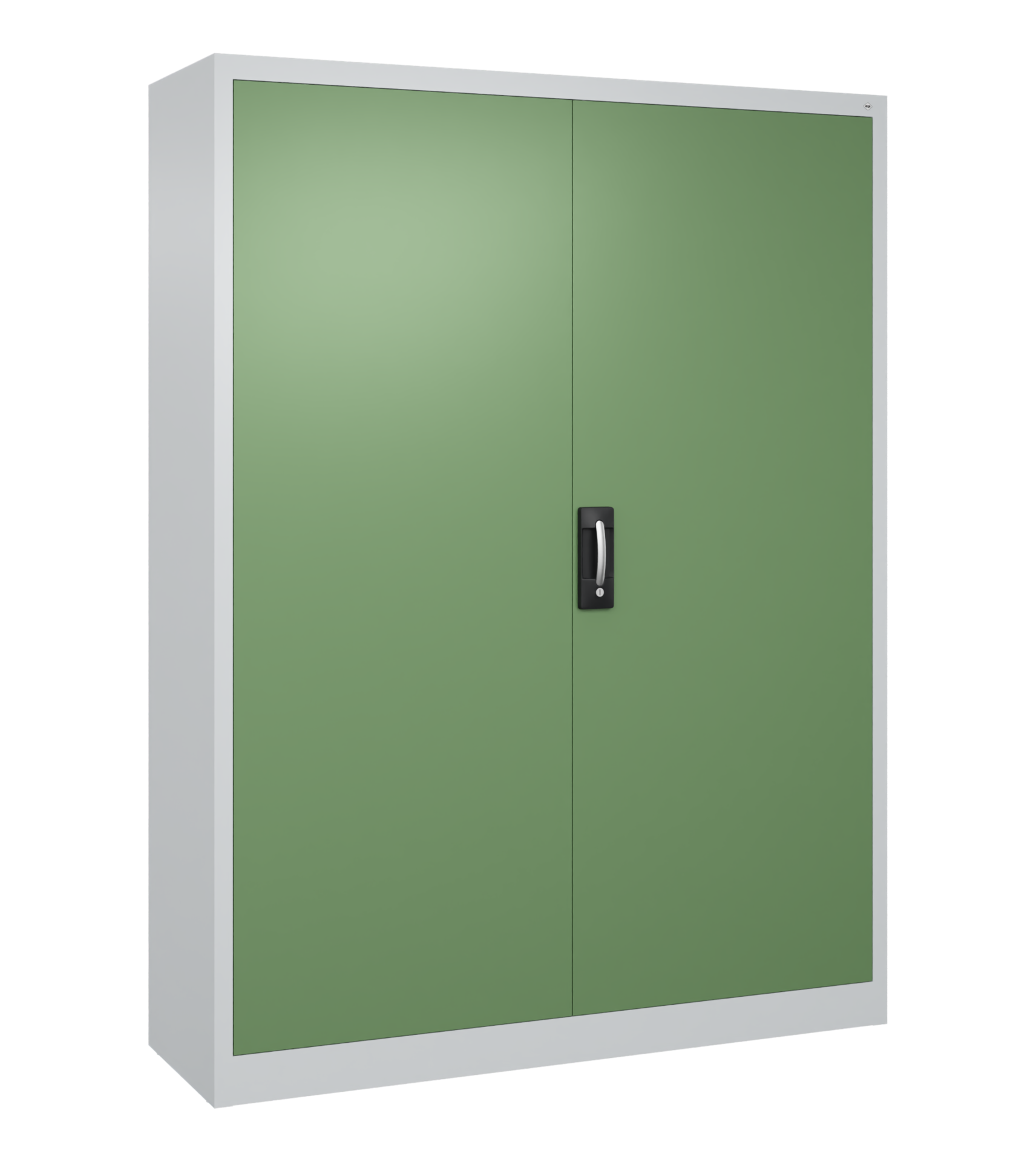 C+P Büroschrank, Acurado, 1950x1500x400mm, 7035/6011