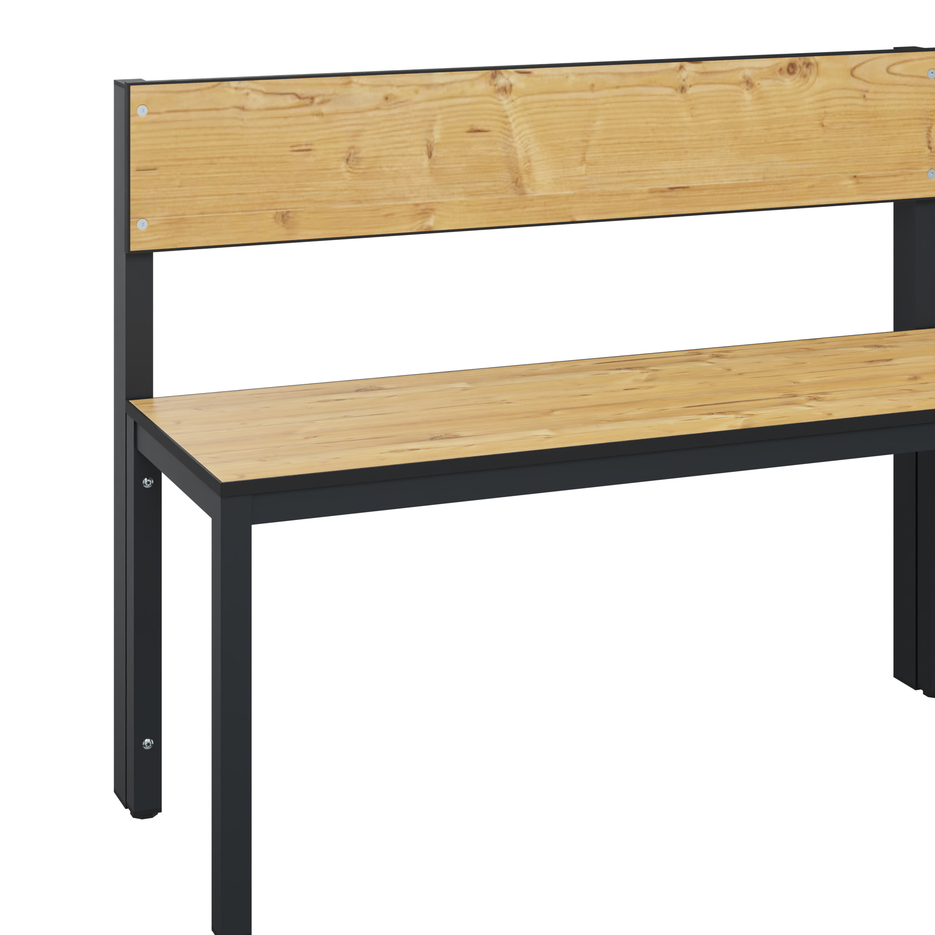 C+P Sitzbank Solid HPL, 774x1000x412mm, 7021/VK039