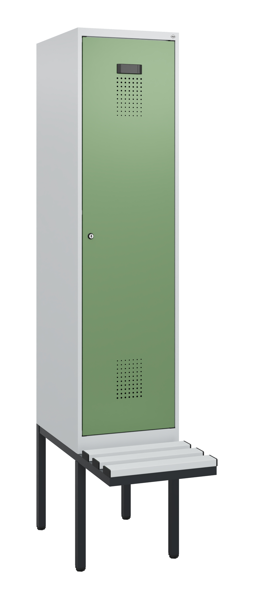 C+P Spind Evolo PLUS, Bank, 1 Abteil, 1950x400x815