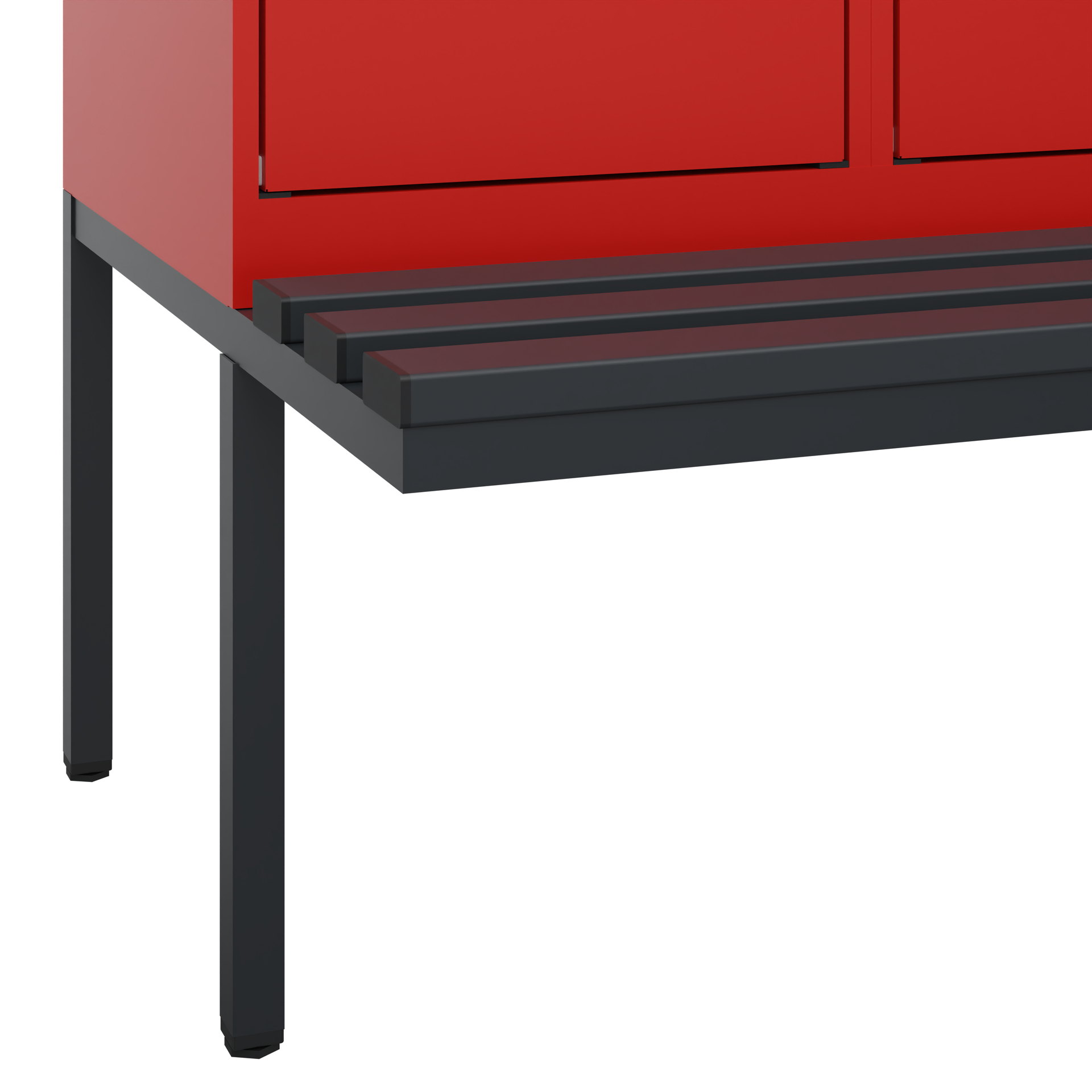 C+P Spind Evolo PLUS, Bank, 1 Abteil, 1950x400x815