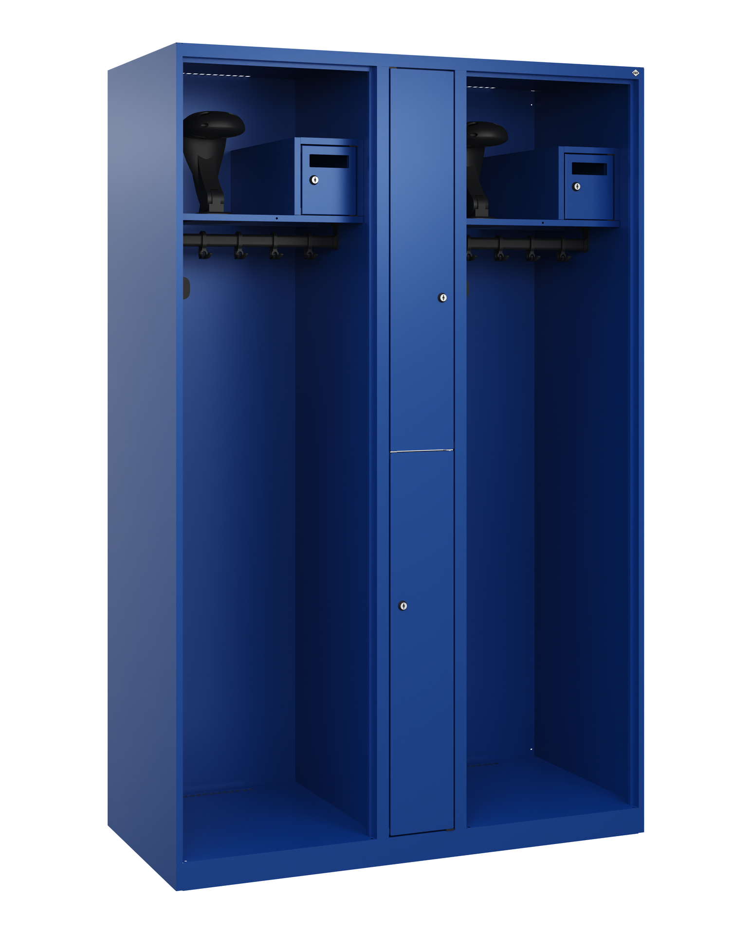 C+P Feuerwehrspind Maxi, 2 Fächer, 1850x1200x500mm