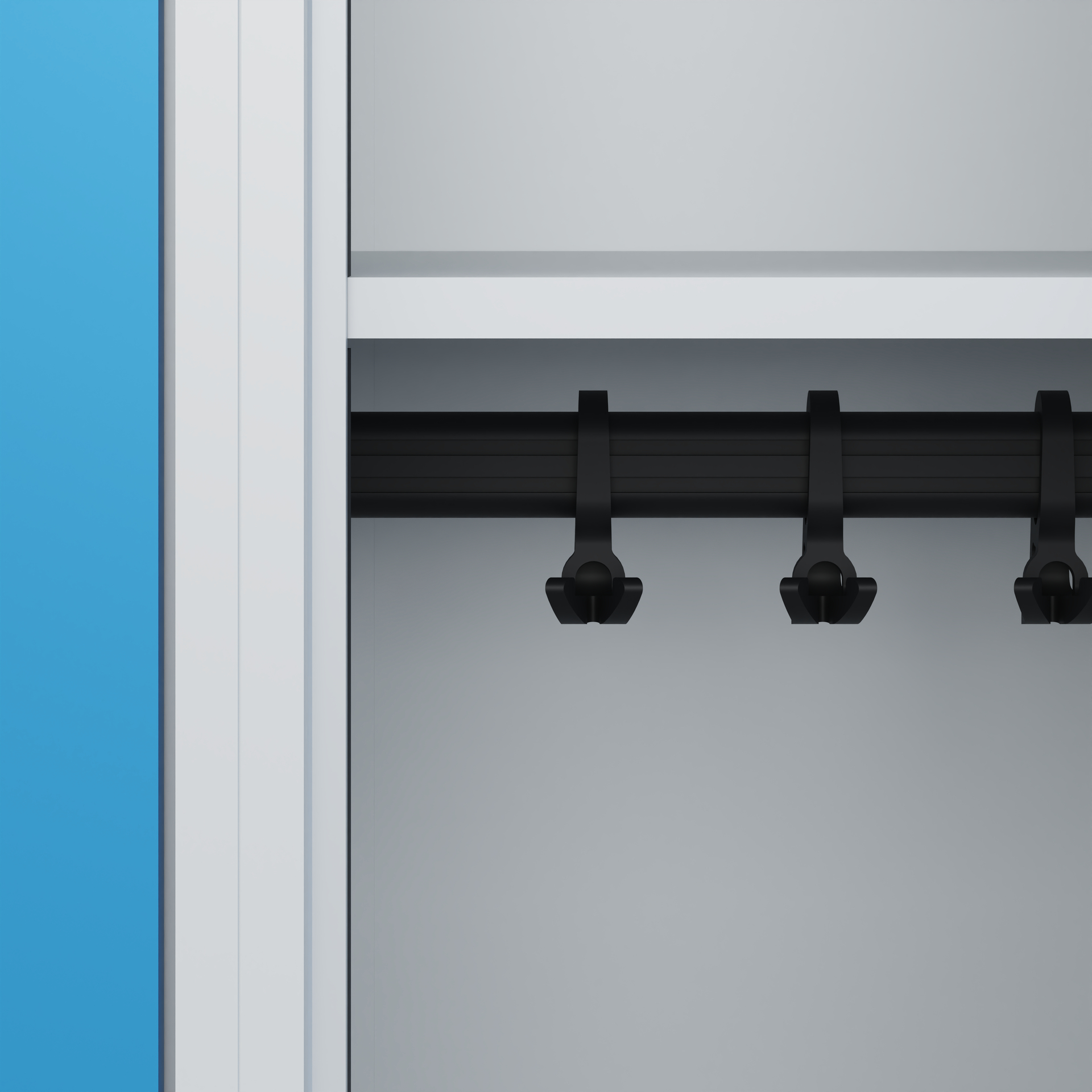 C+P Spind Evolo PLUS, Bank, 4 Abteile, 1950x1200x8