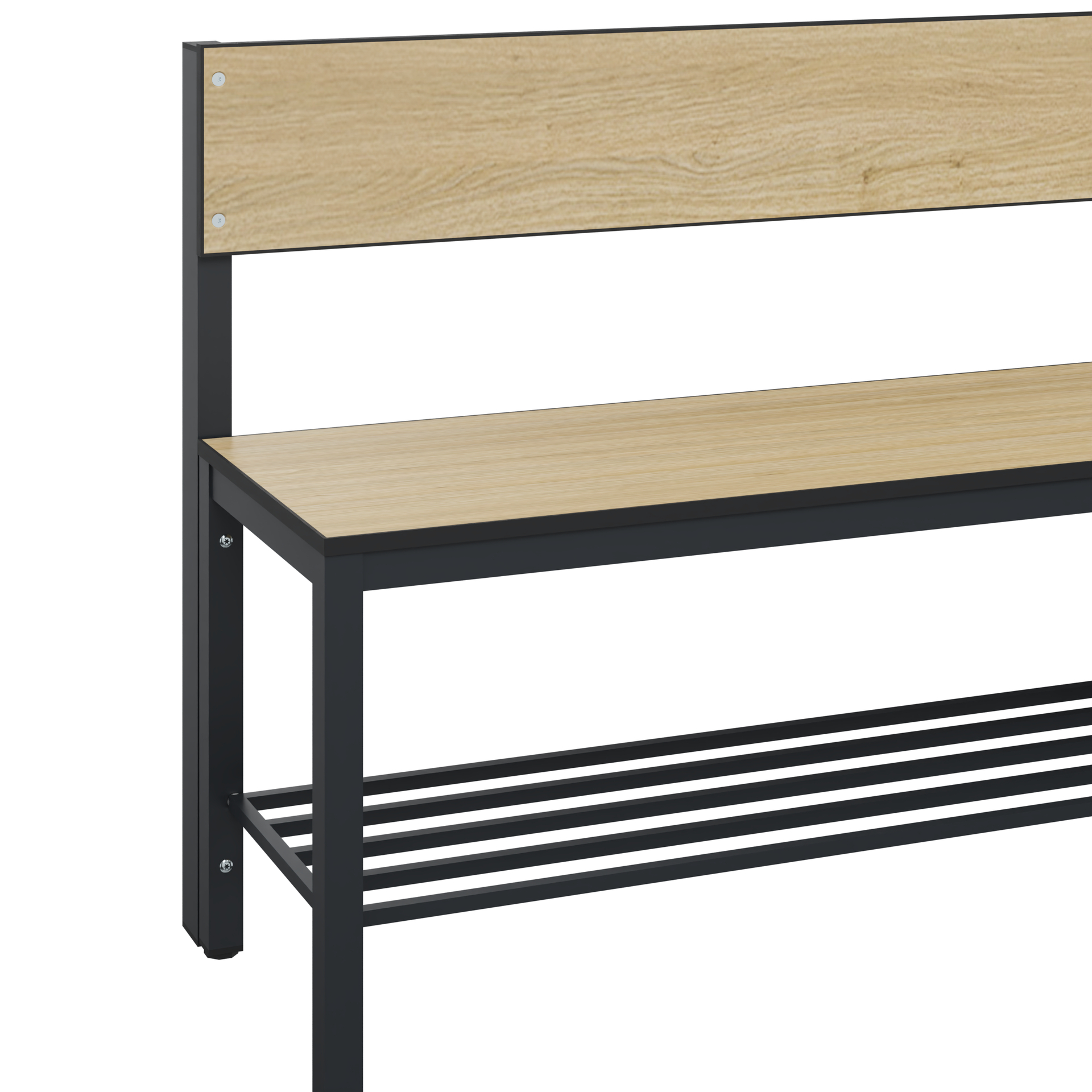 C+P Sitzbank Solid HPL, 774x2000x412mm, 7021/VK032