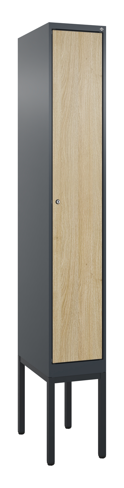 C+P Spind Evolo PLUS, Gestell, 1 Abteil, 2120x300x500mm