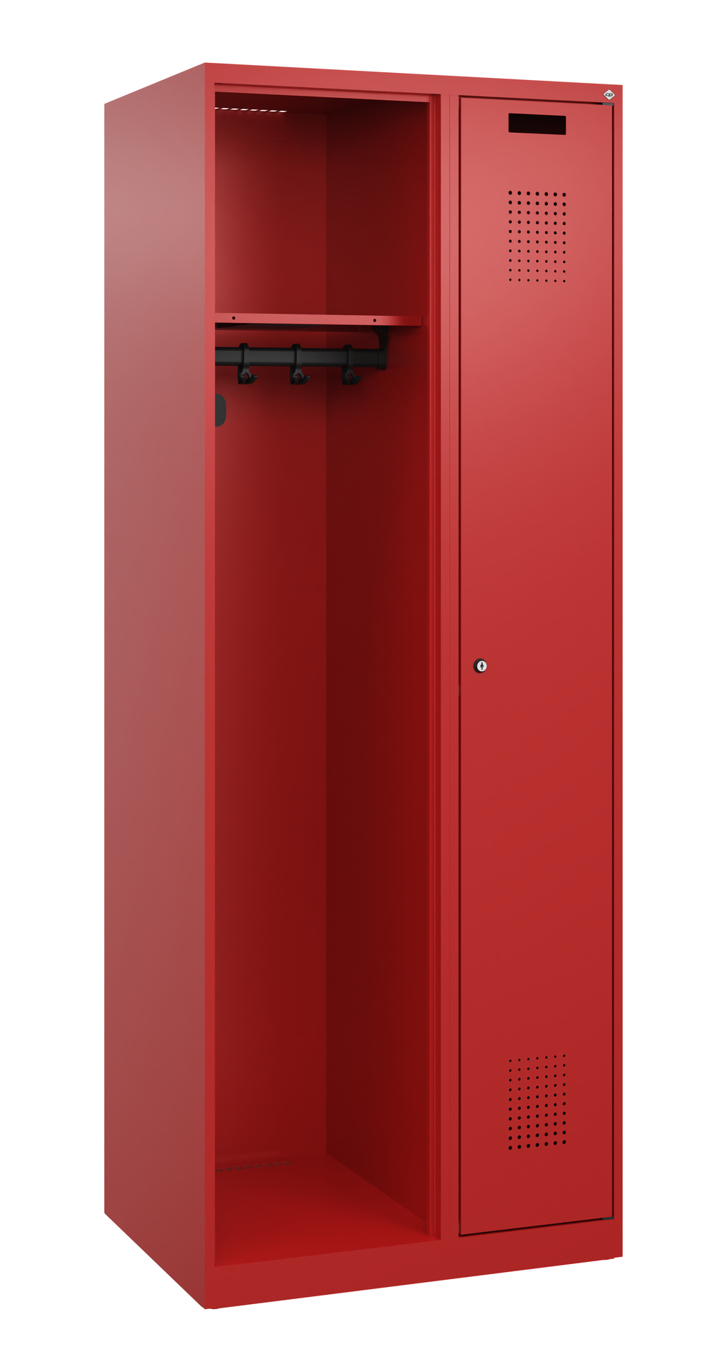 C+P Feuerwehrspind Kombi, 1 Abteil, 1850x700x500mm