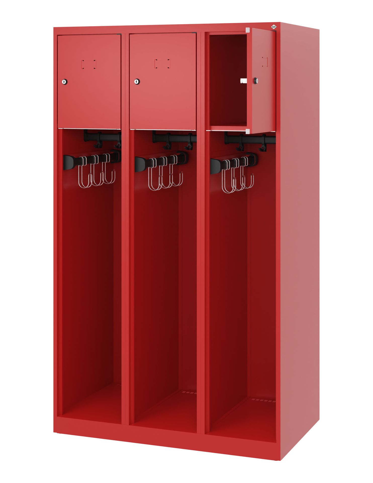 C+P Feuerwehrspind YOUNGSTER, 3 Abteile, H1530B300