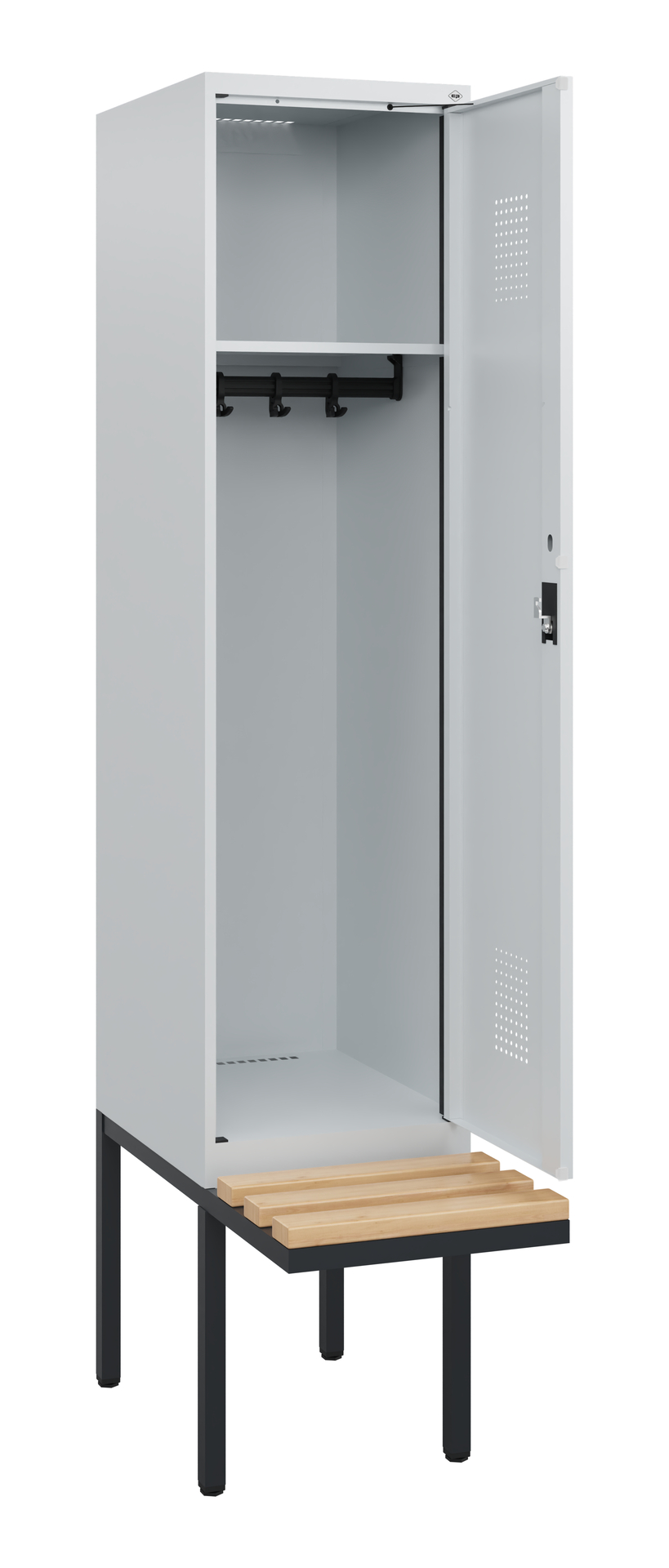 C+P Spind Evolo PLUS, Bank, 1 Abteil, 1950x400x815