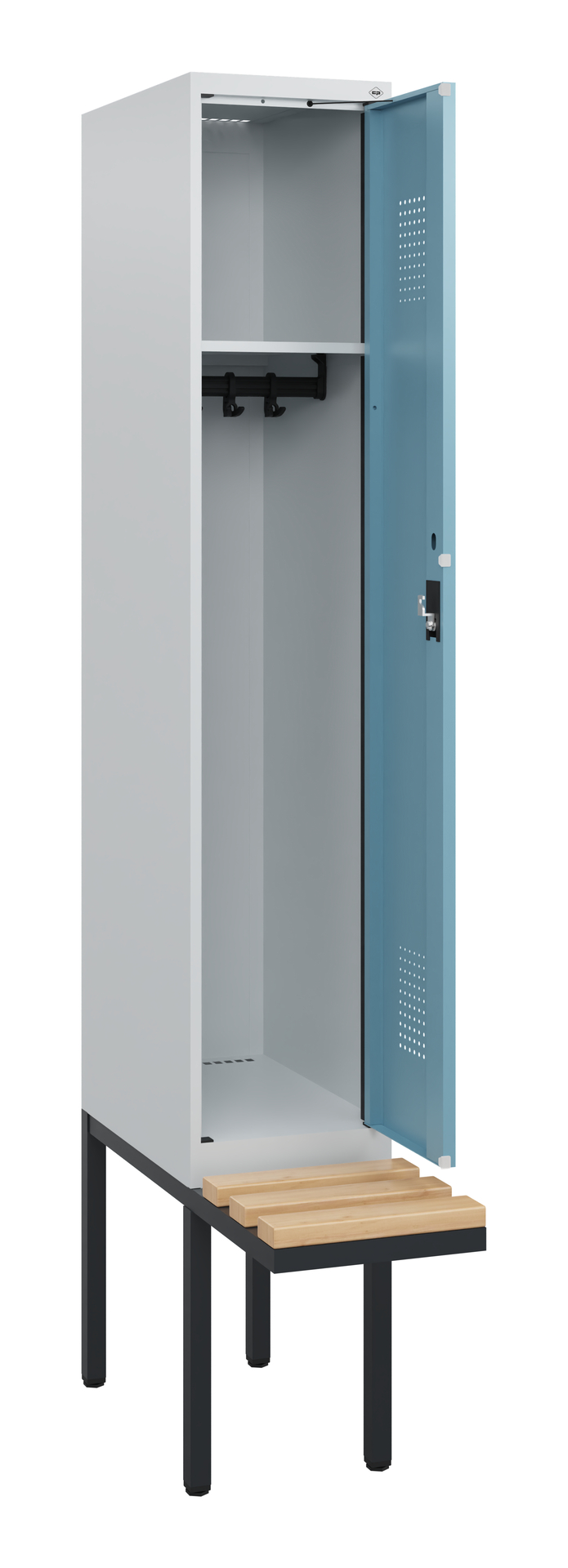C+P Spind Evolo PLUS, Bank, 1 Abteil, 1950x300x815