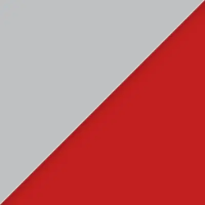 RAL 7035 Lichtgrau / RAL 3000 Feuerrot